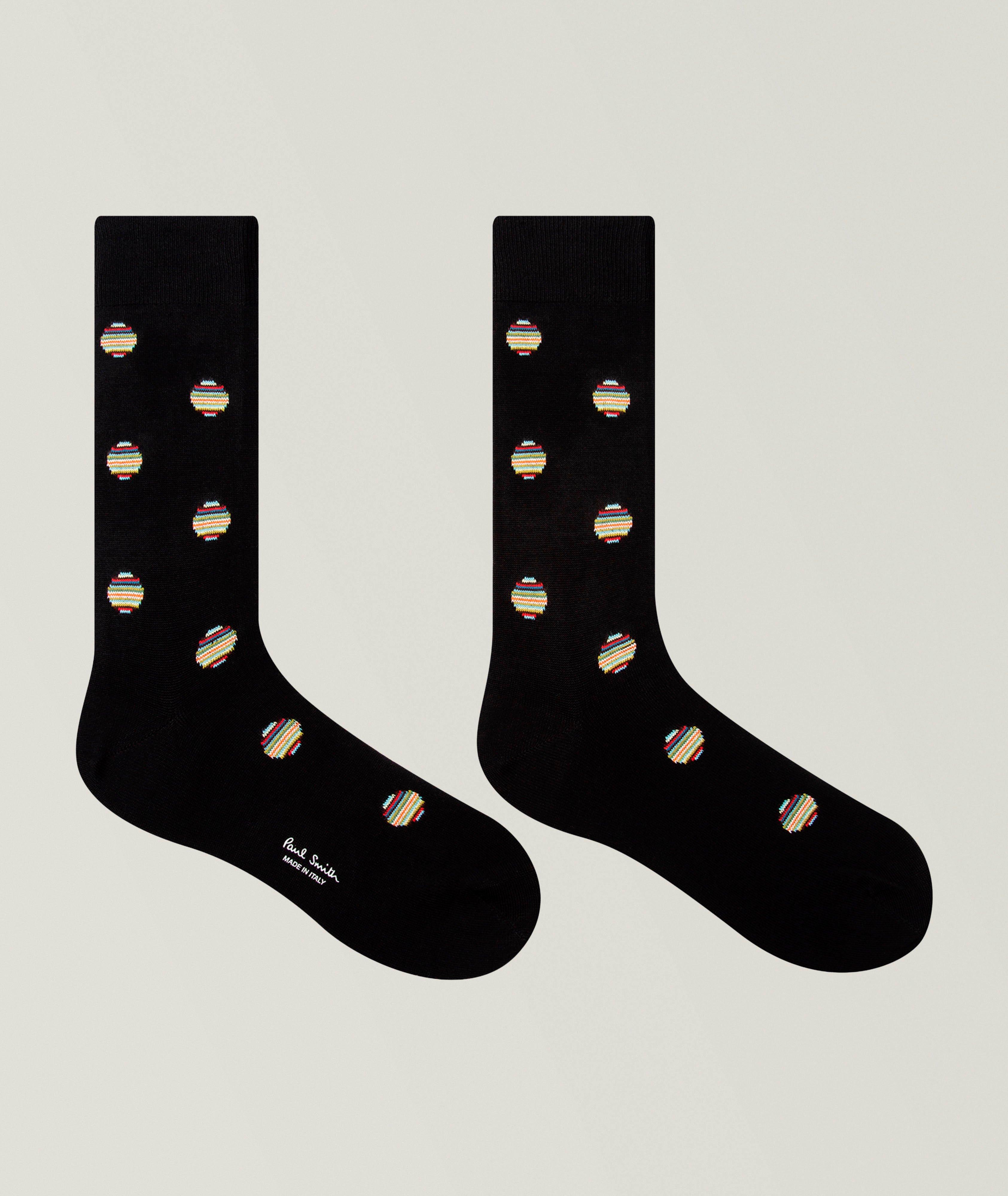 Signature Stripe-Dots Socks image 1