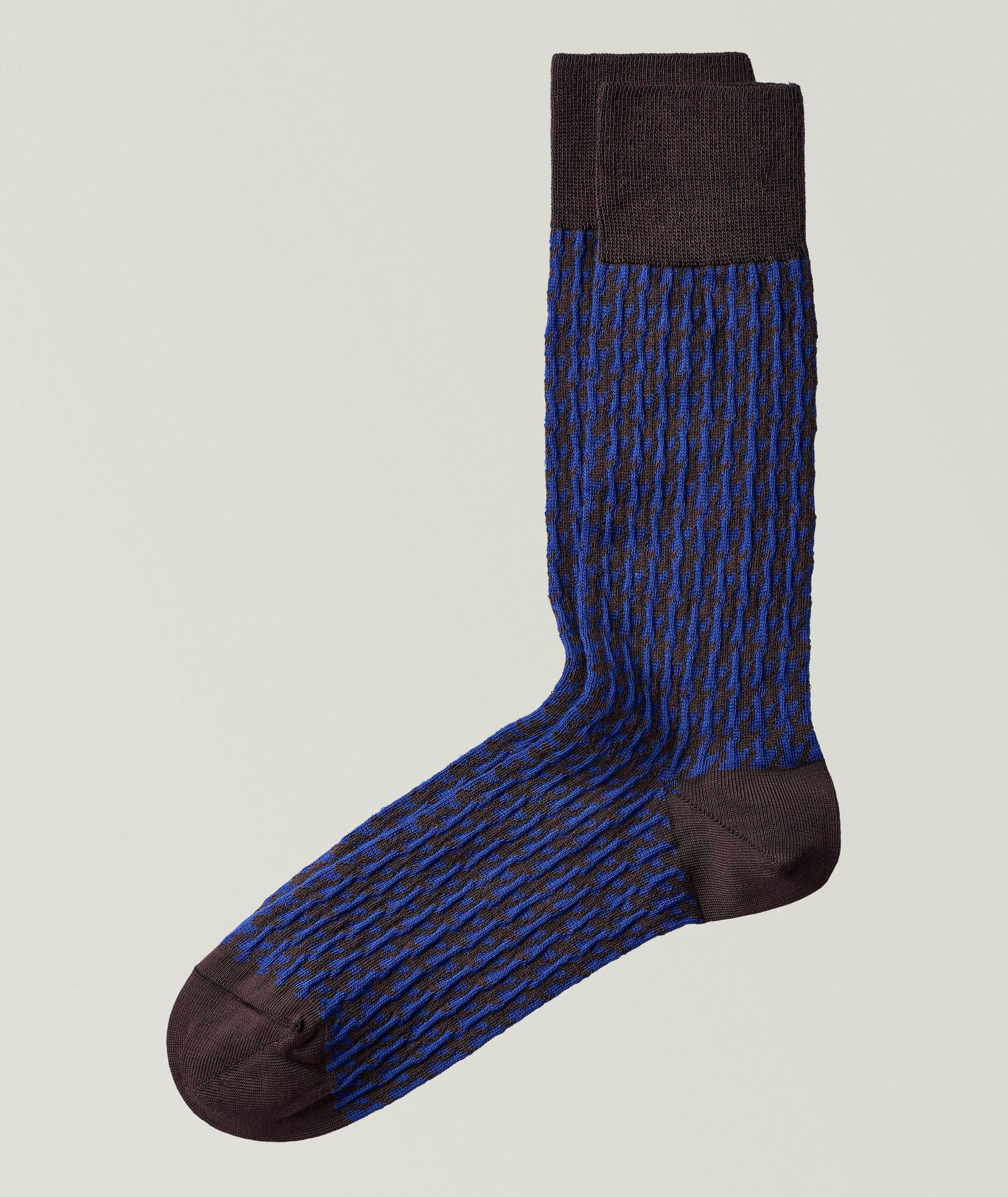 Lane Houndstooth Socks image 0