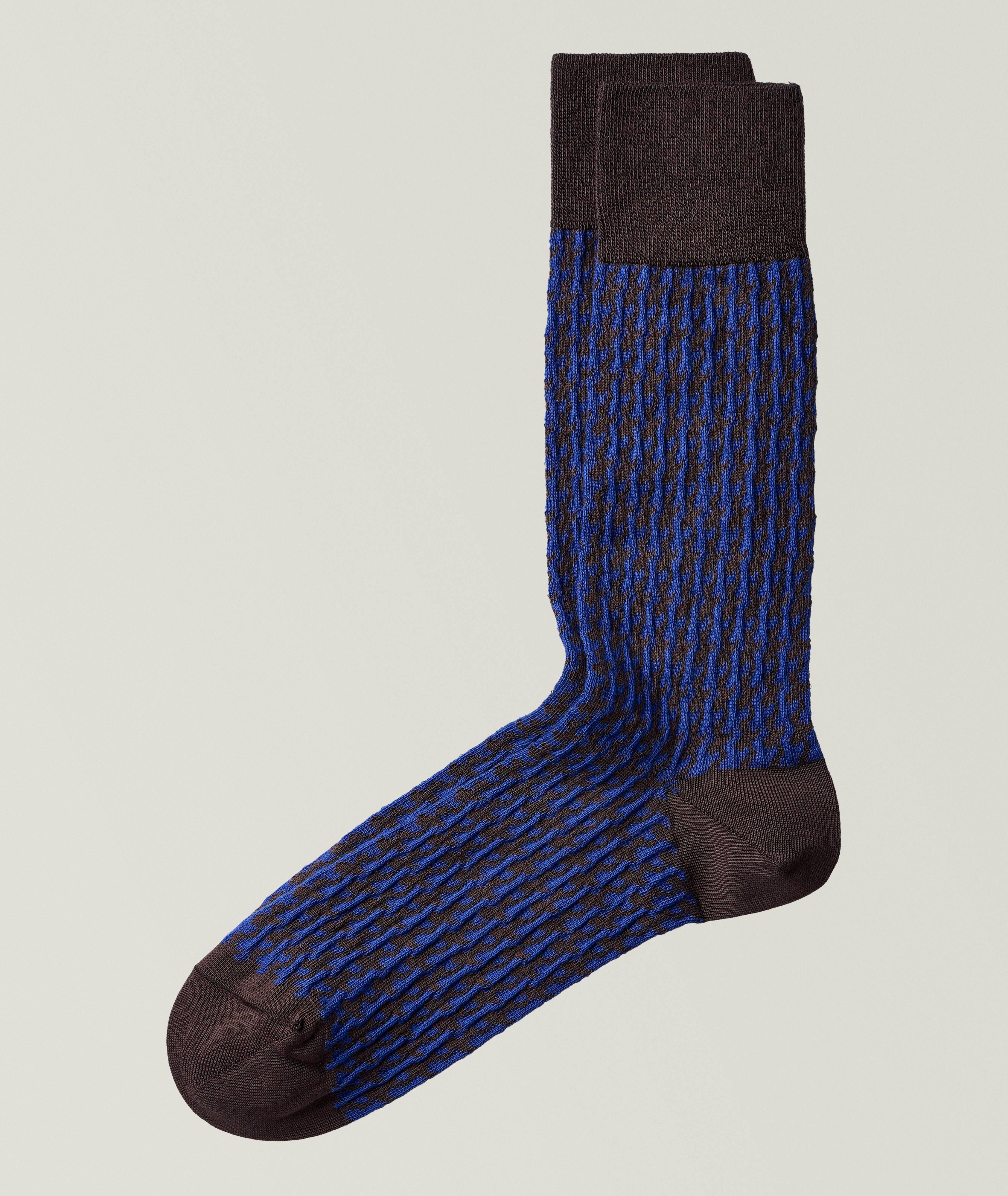 Lane Houndstooth Socks image 0