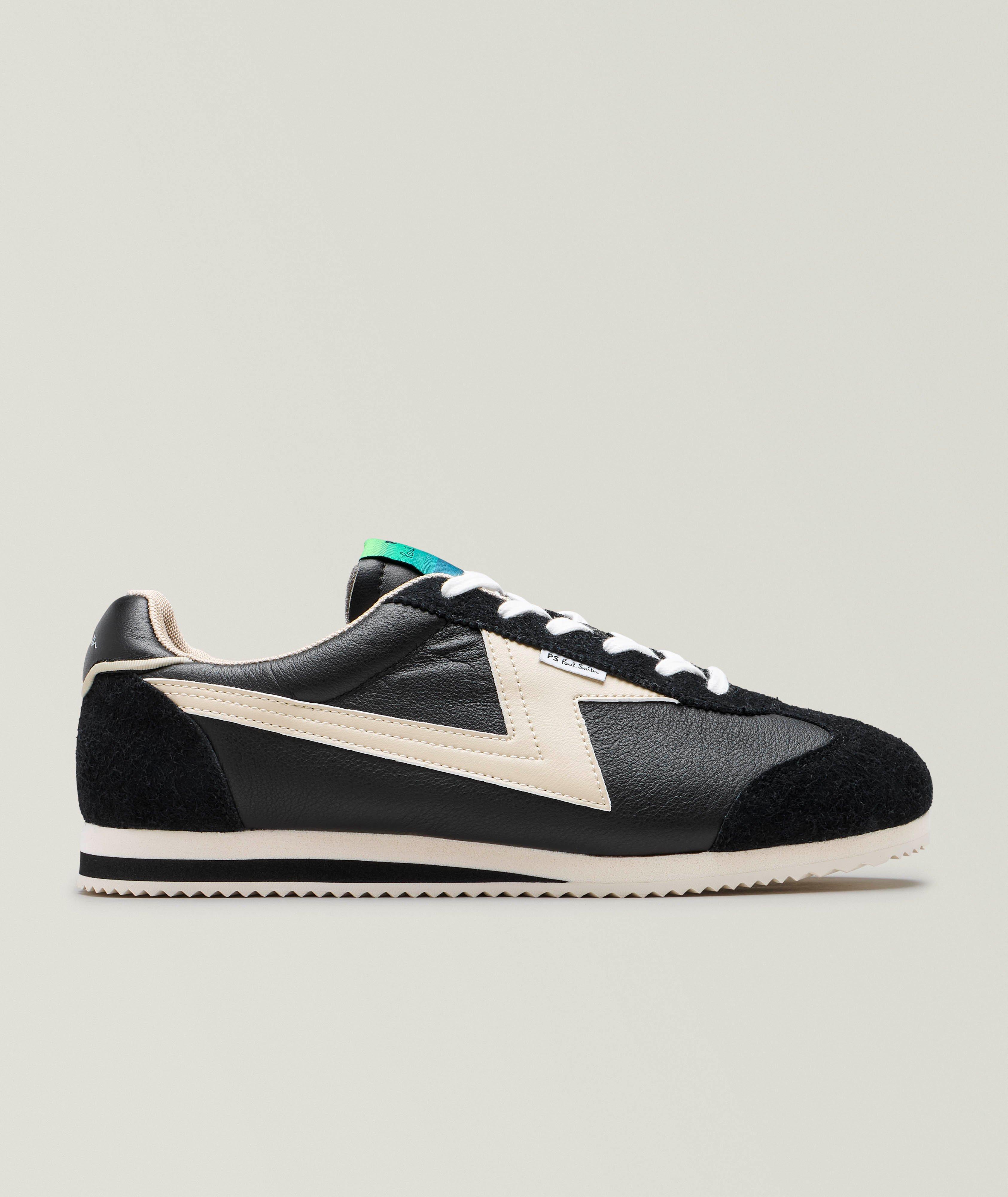 Chaussure sport Atlanta en cuir et en suède image 0