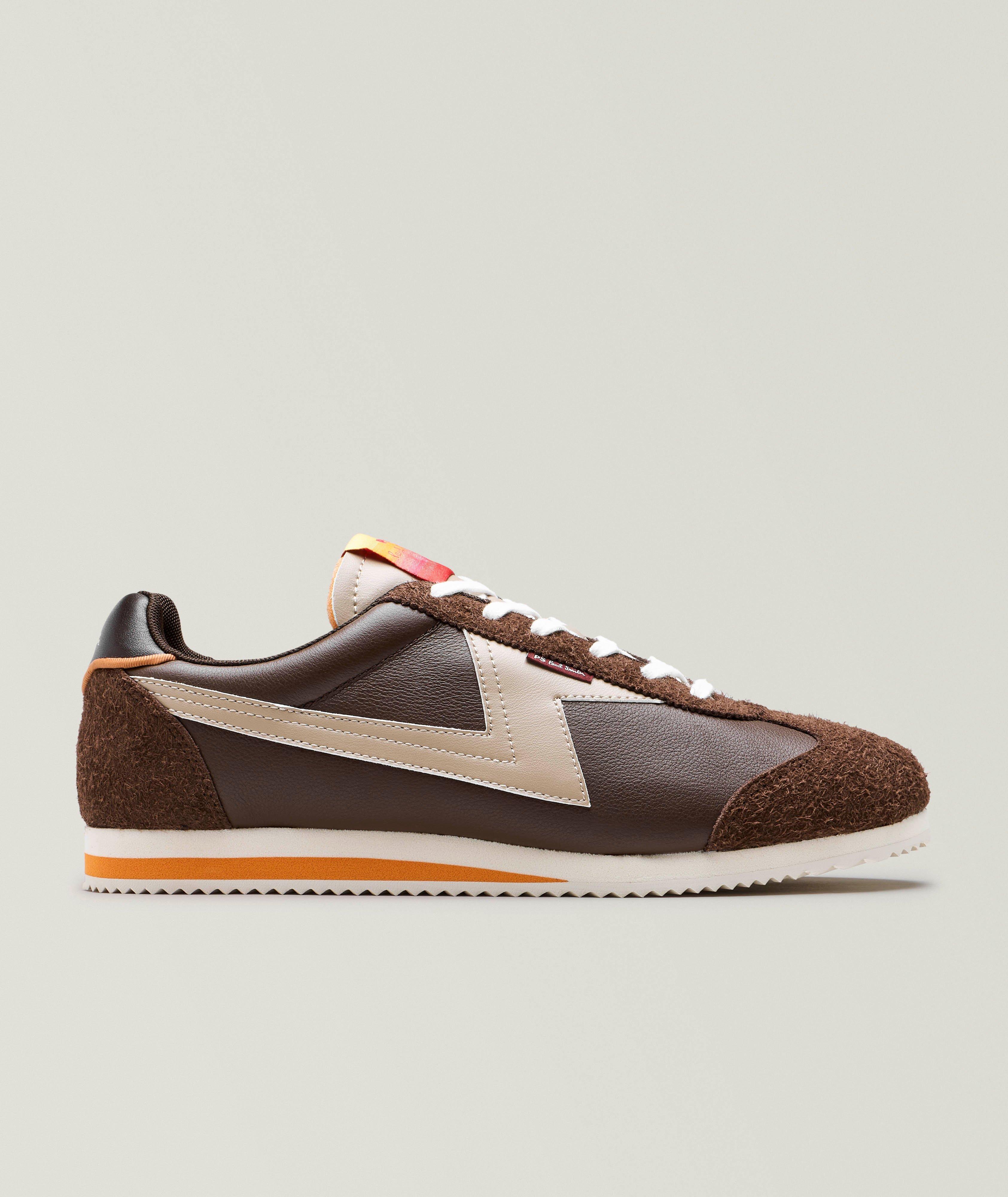 Chaussure sport Atlanta en cuir et en suède image 0