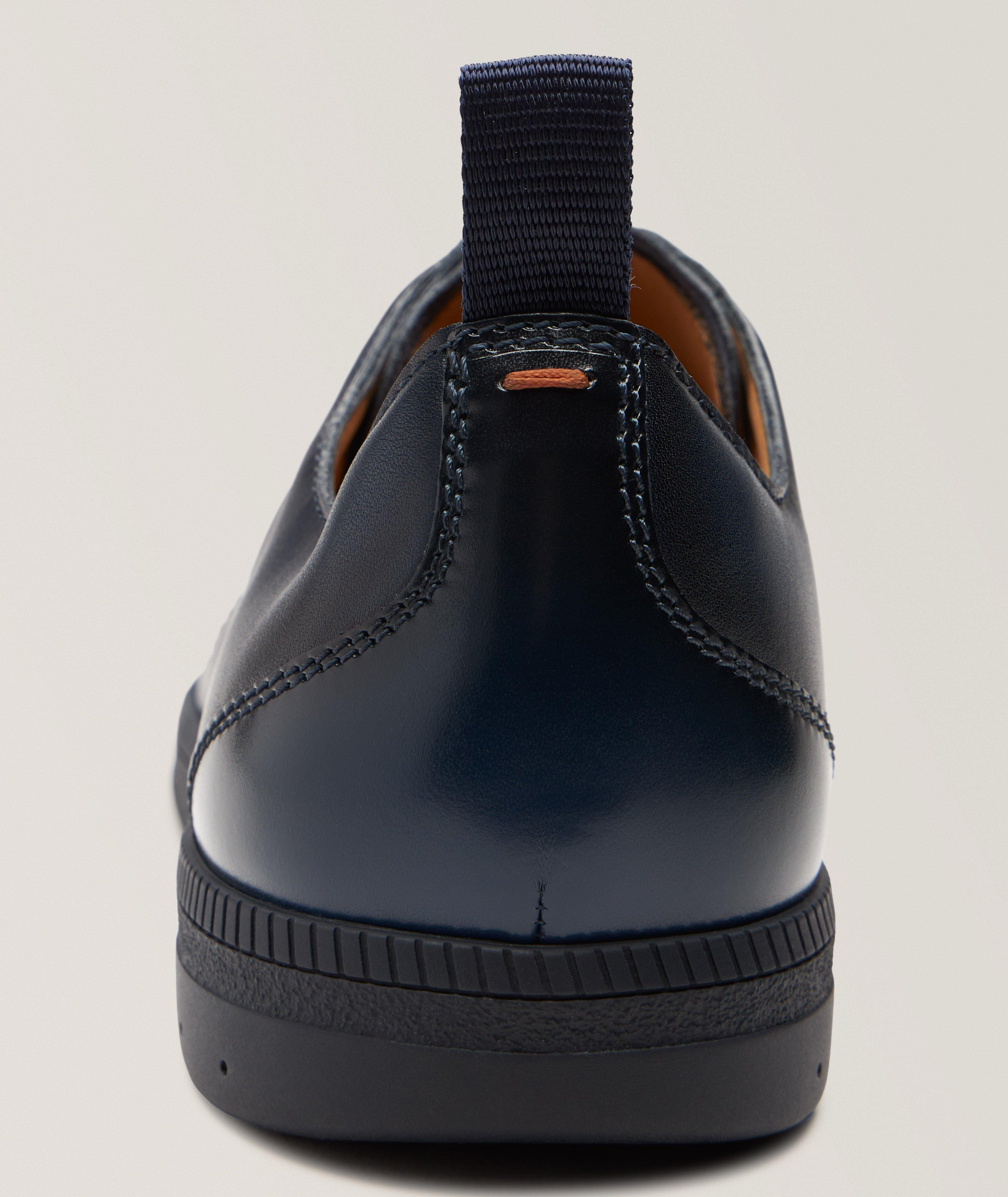 Leather Slip-On Sneakers image 2