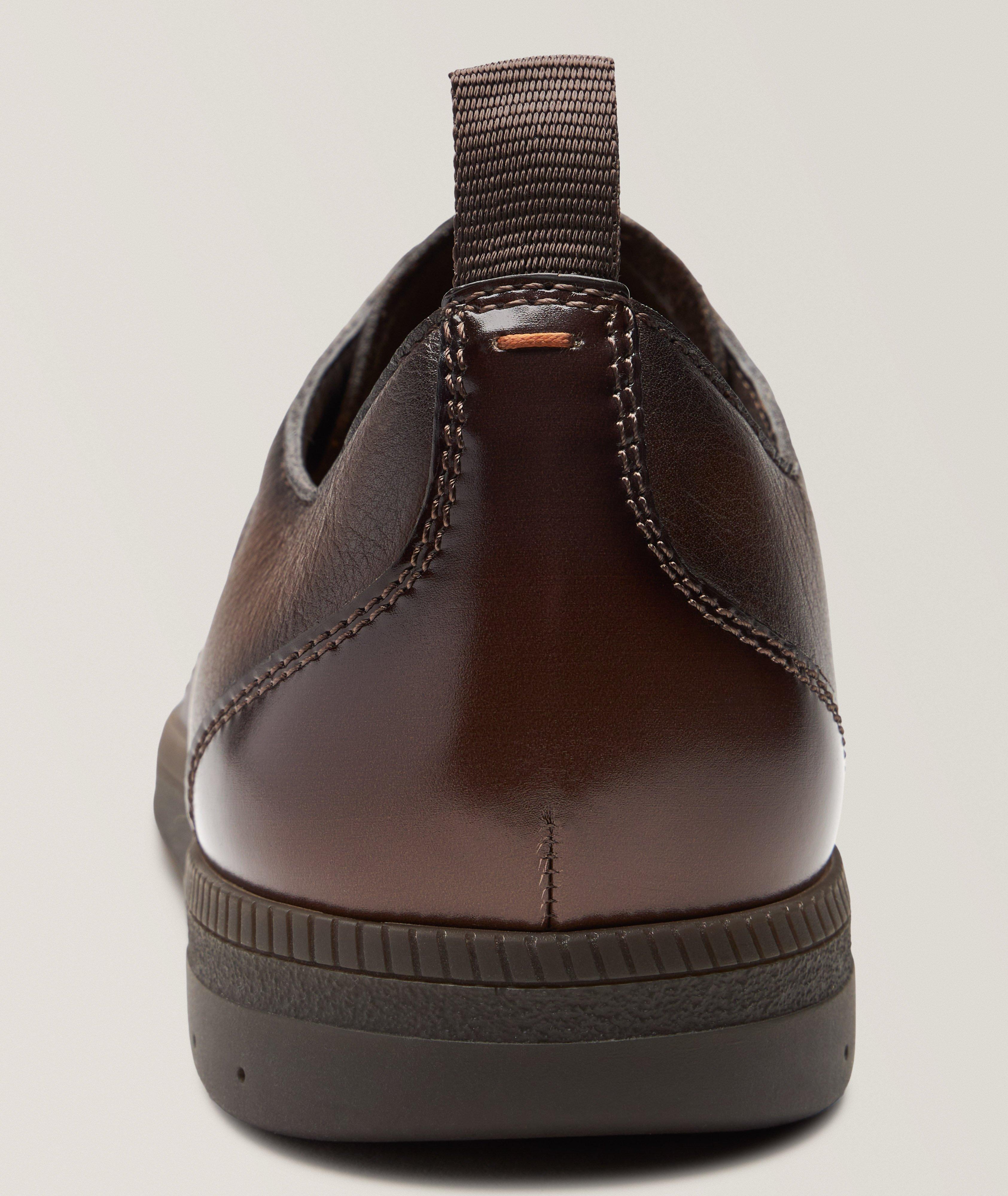 Leather Slip-On Sneakers image 2