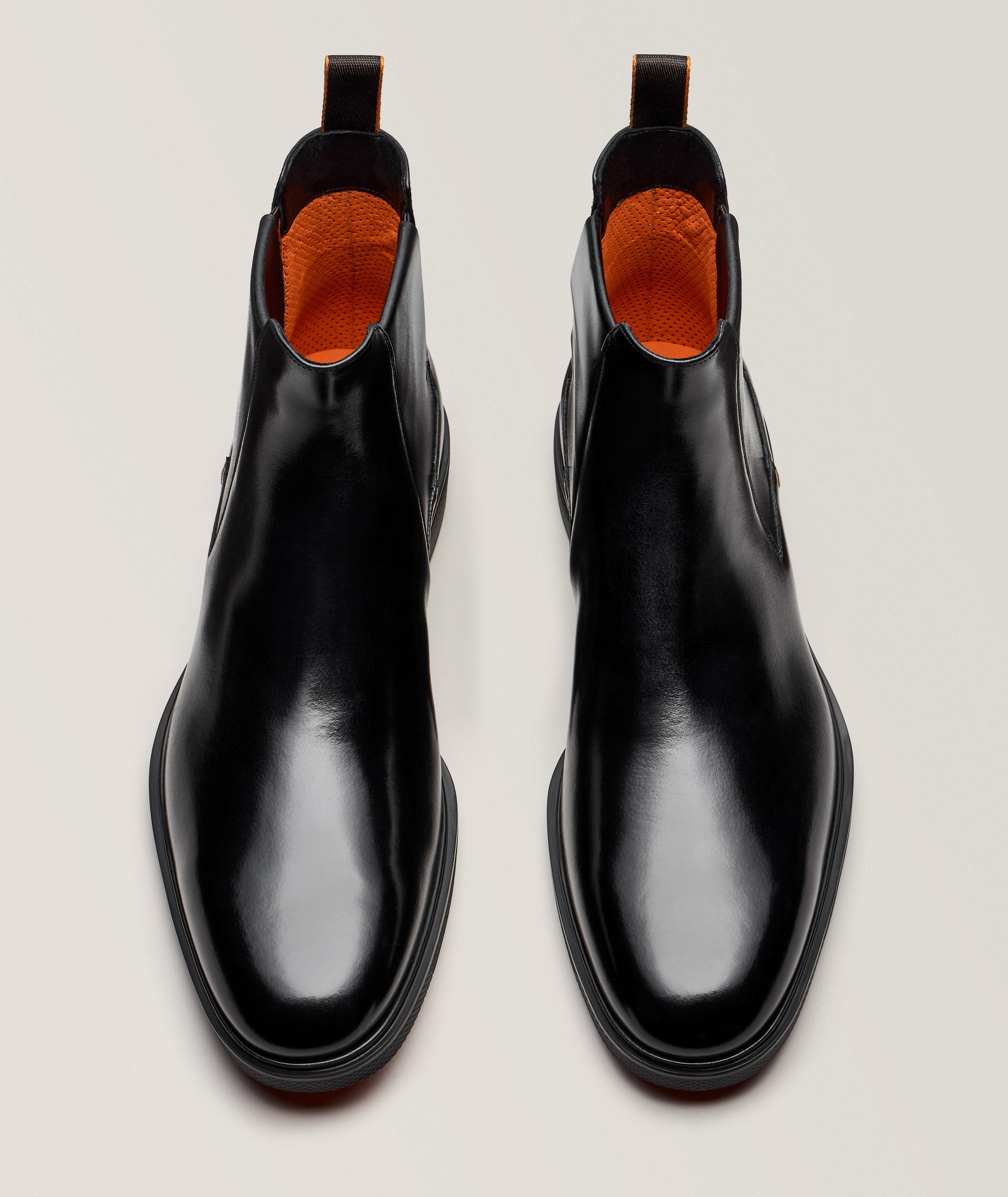 Botte de style Chelsea en cuir image 1