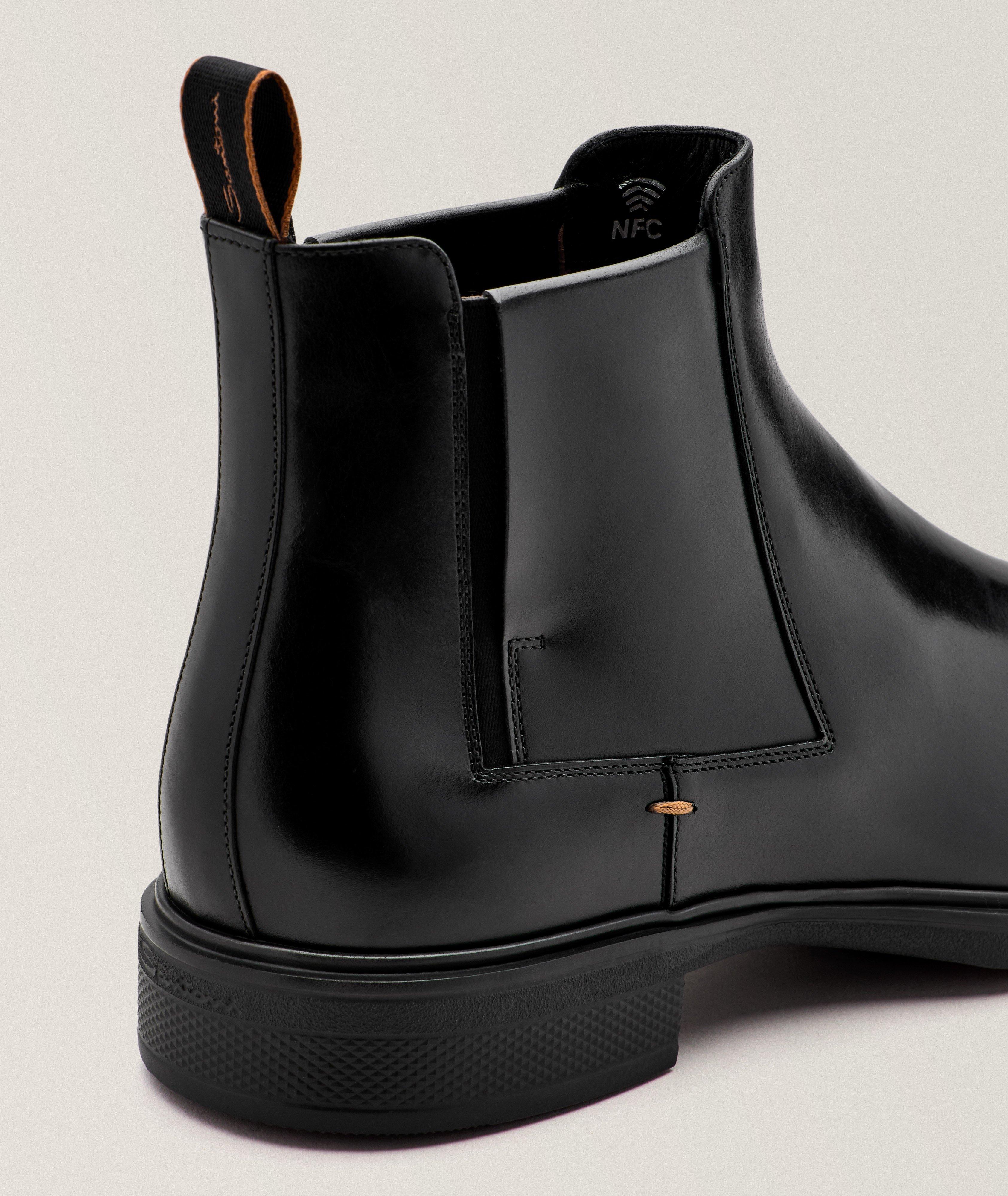 Botte de style Chelsea en cuir image 2