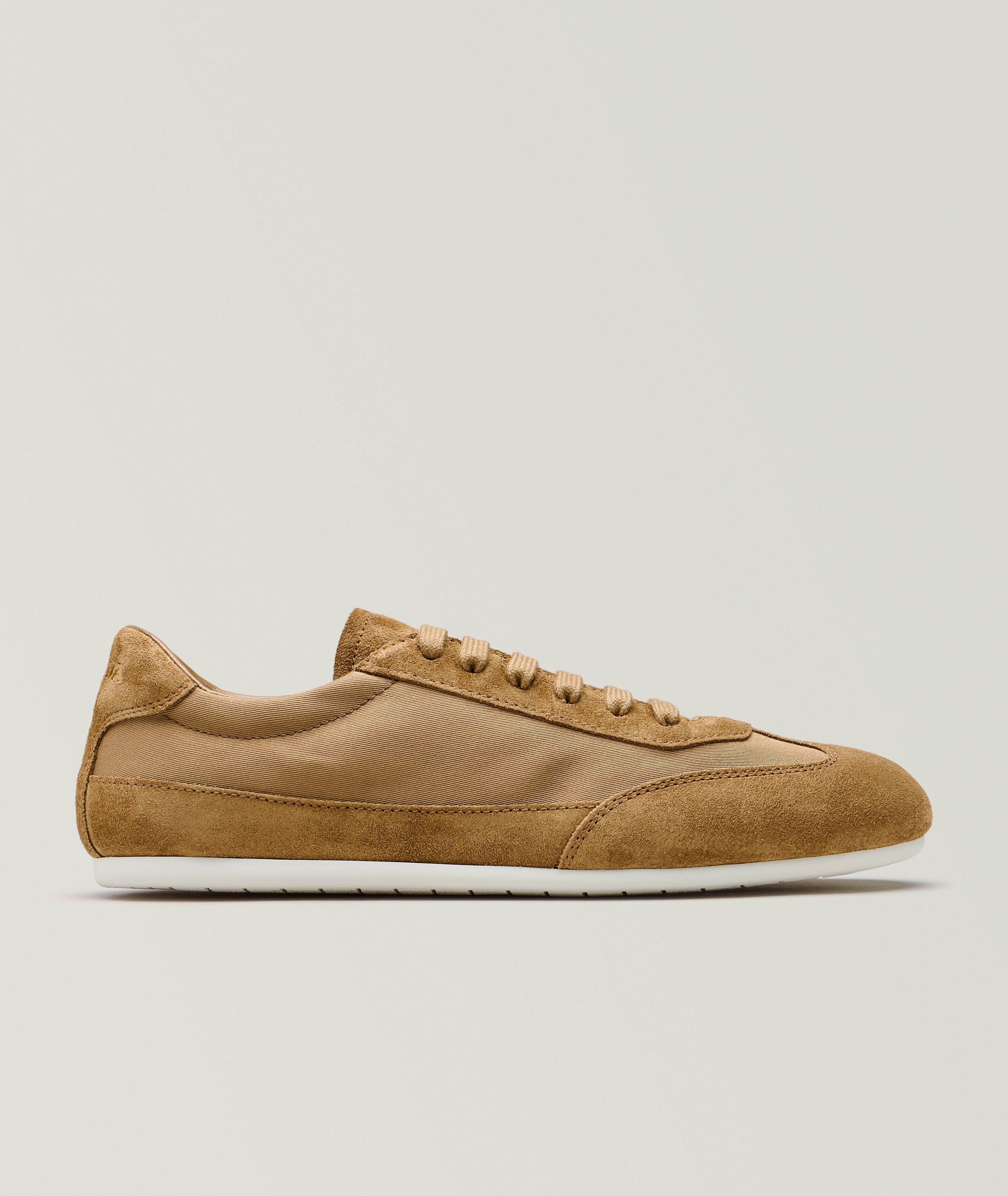Suede Panel Sneakers image 0