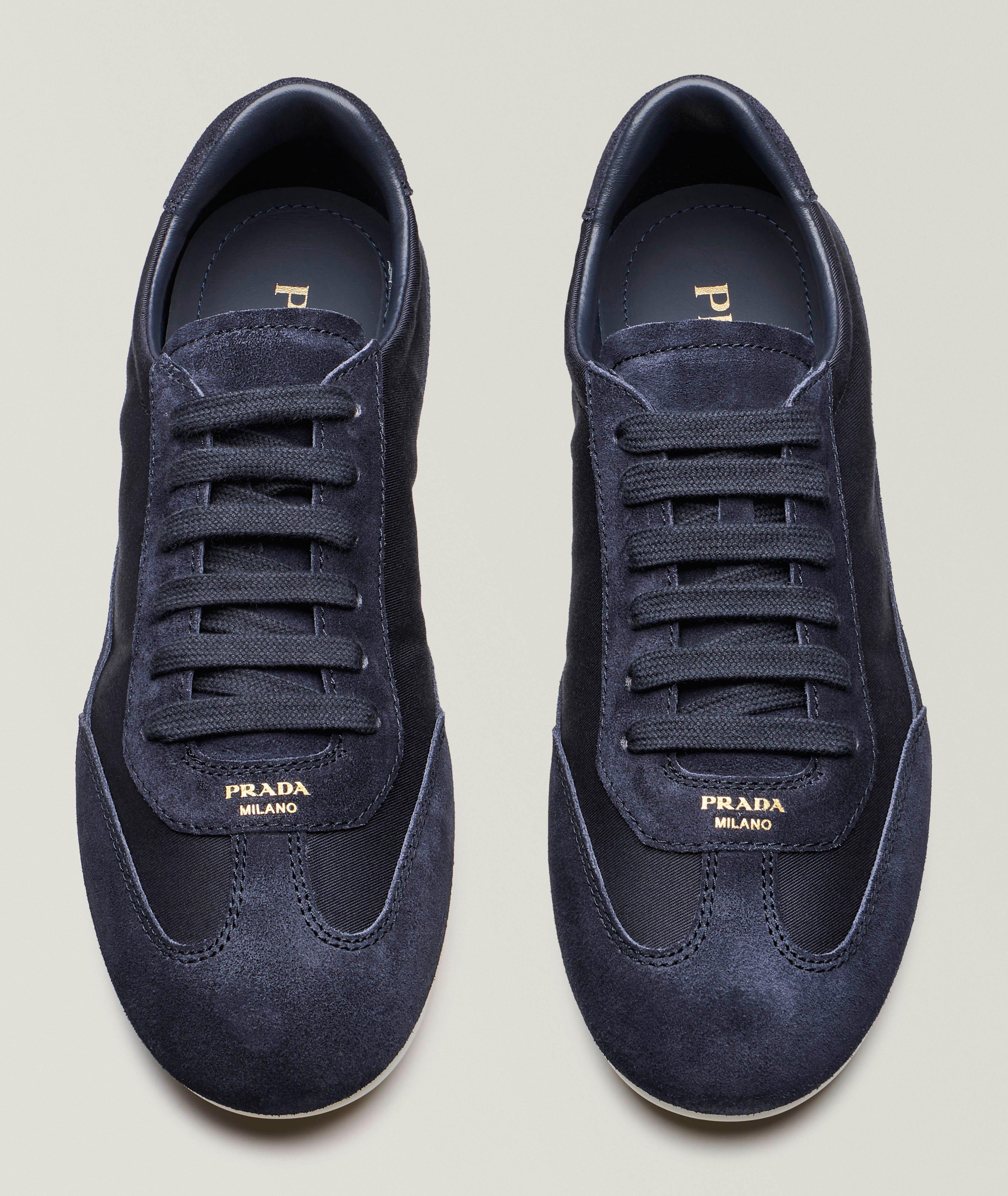 Suede Panel Sneakers image 1