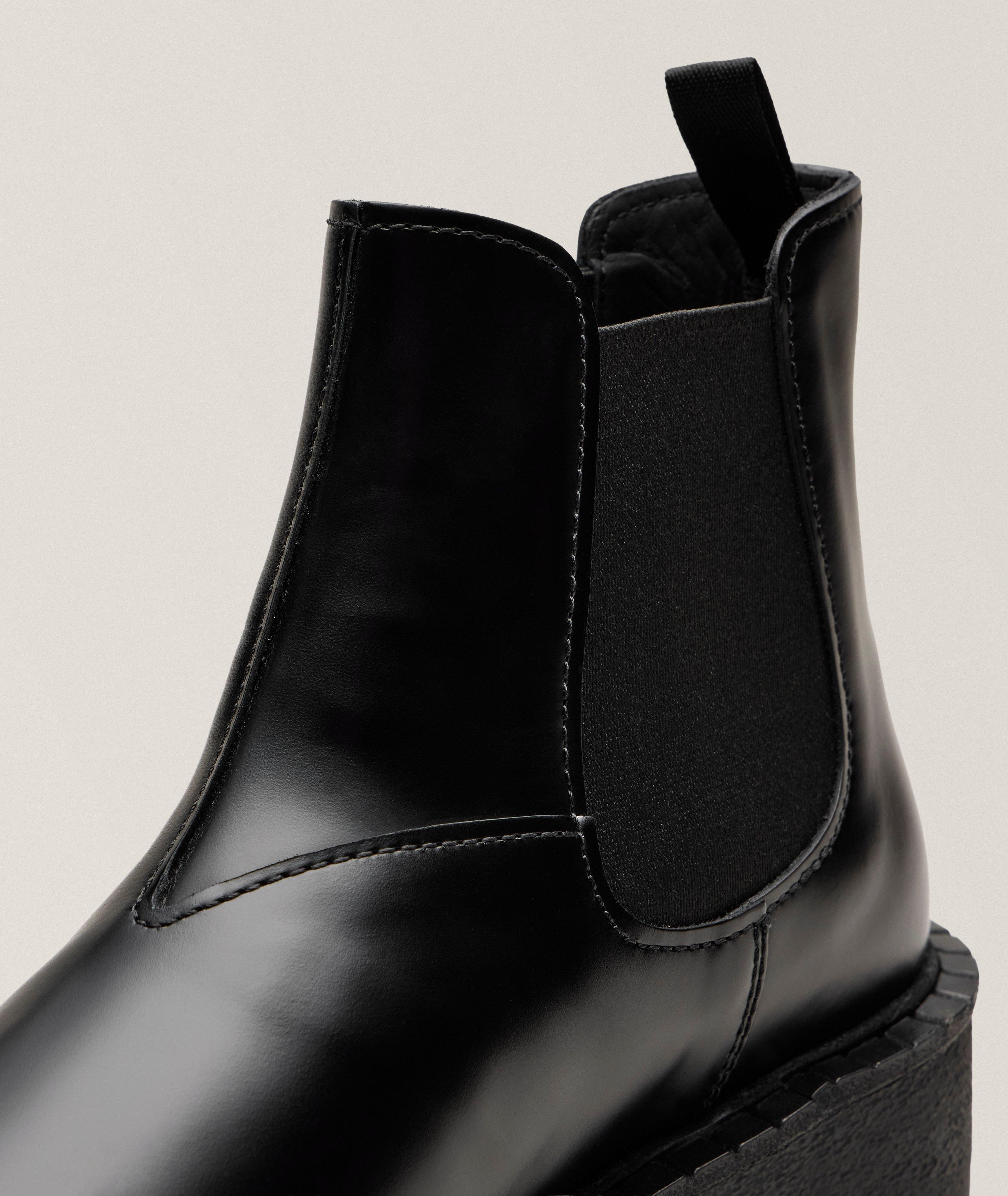 Leather Lug Chelsea Boots image 2