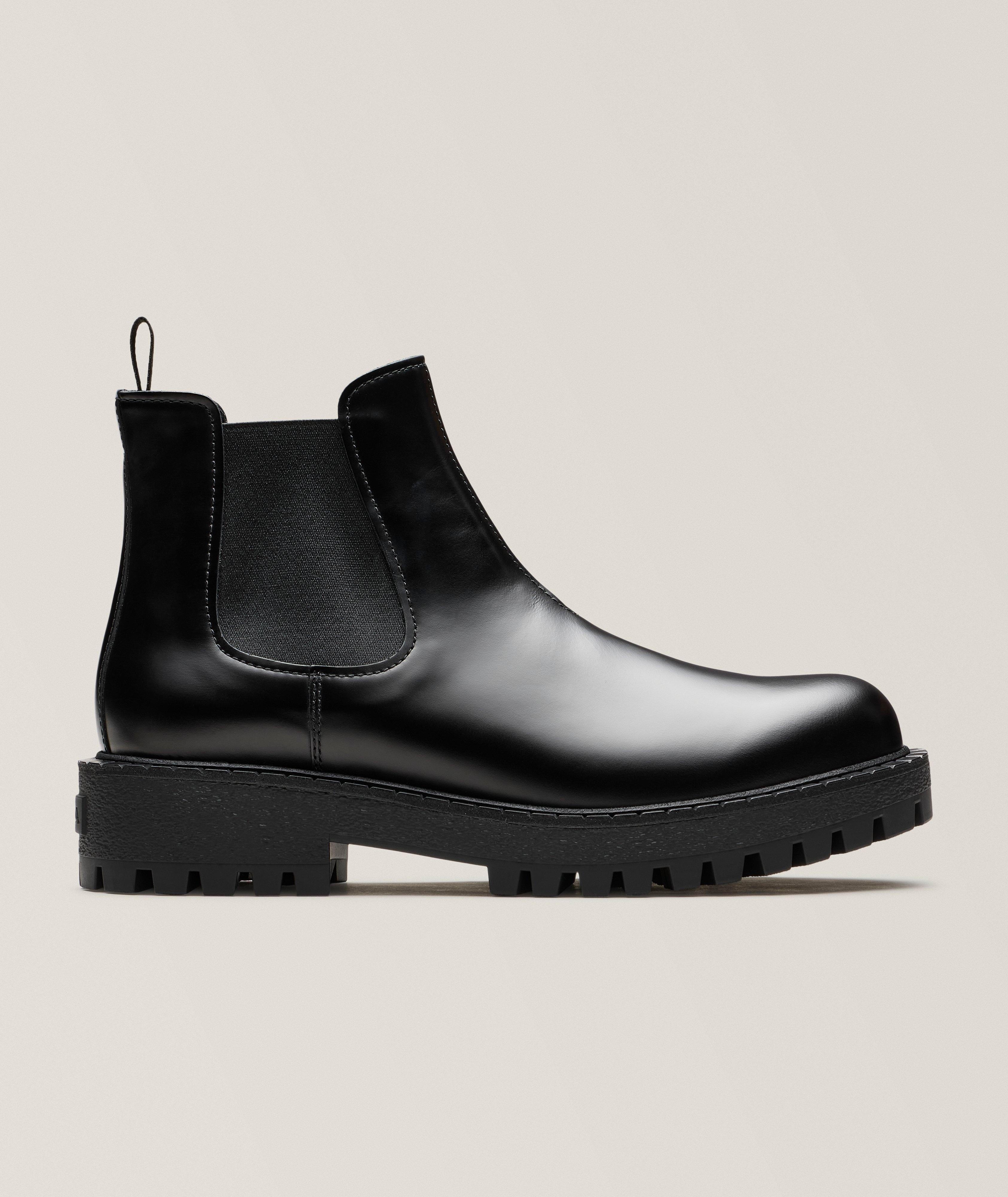 Leather Lug Chelsea Boots image 0