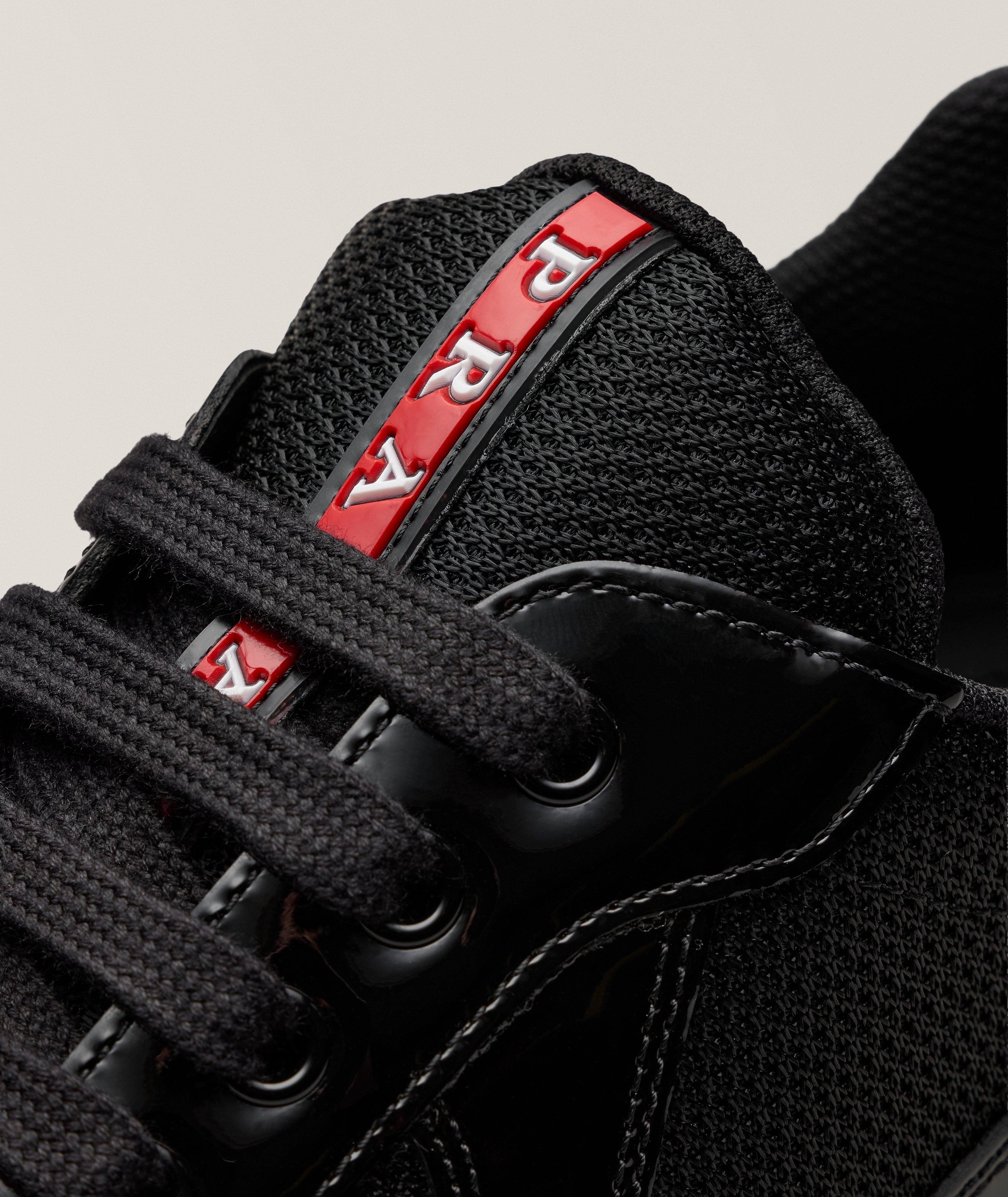 America's Cup Patent Leather & Mesh Sneakers image 2