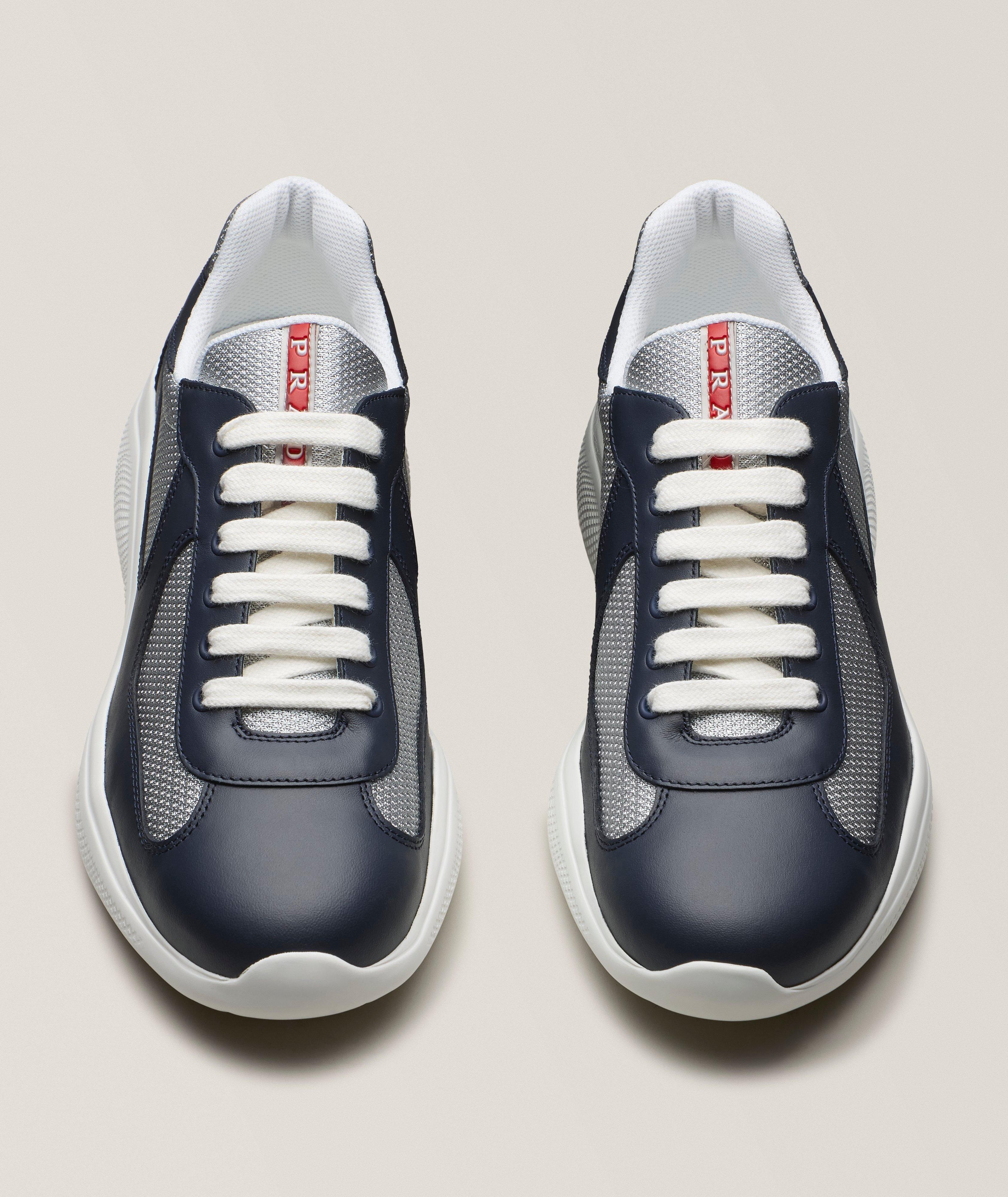 America's Cup Leather & Mesh Sneakers image 1