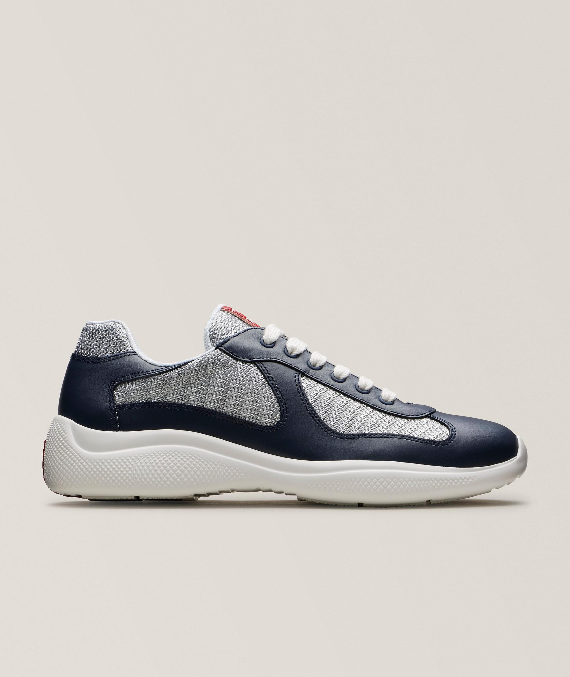 America's Cup Leather & Mesh Sneakers image 0