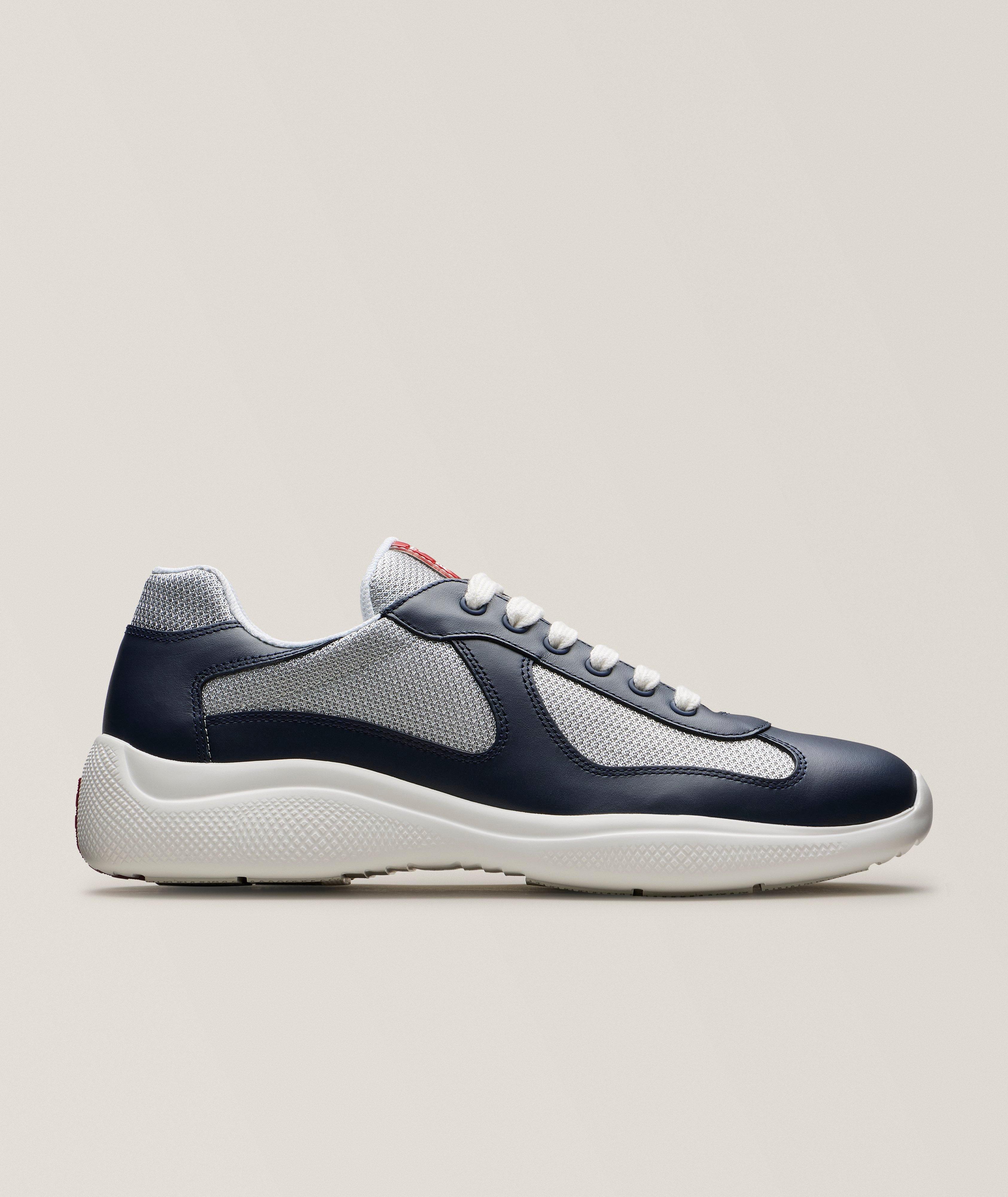 America's Cup Leather & Mesh Sneakers image 0