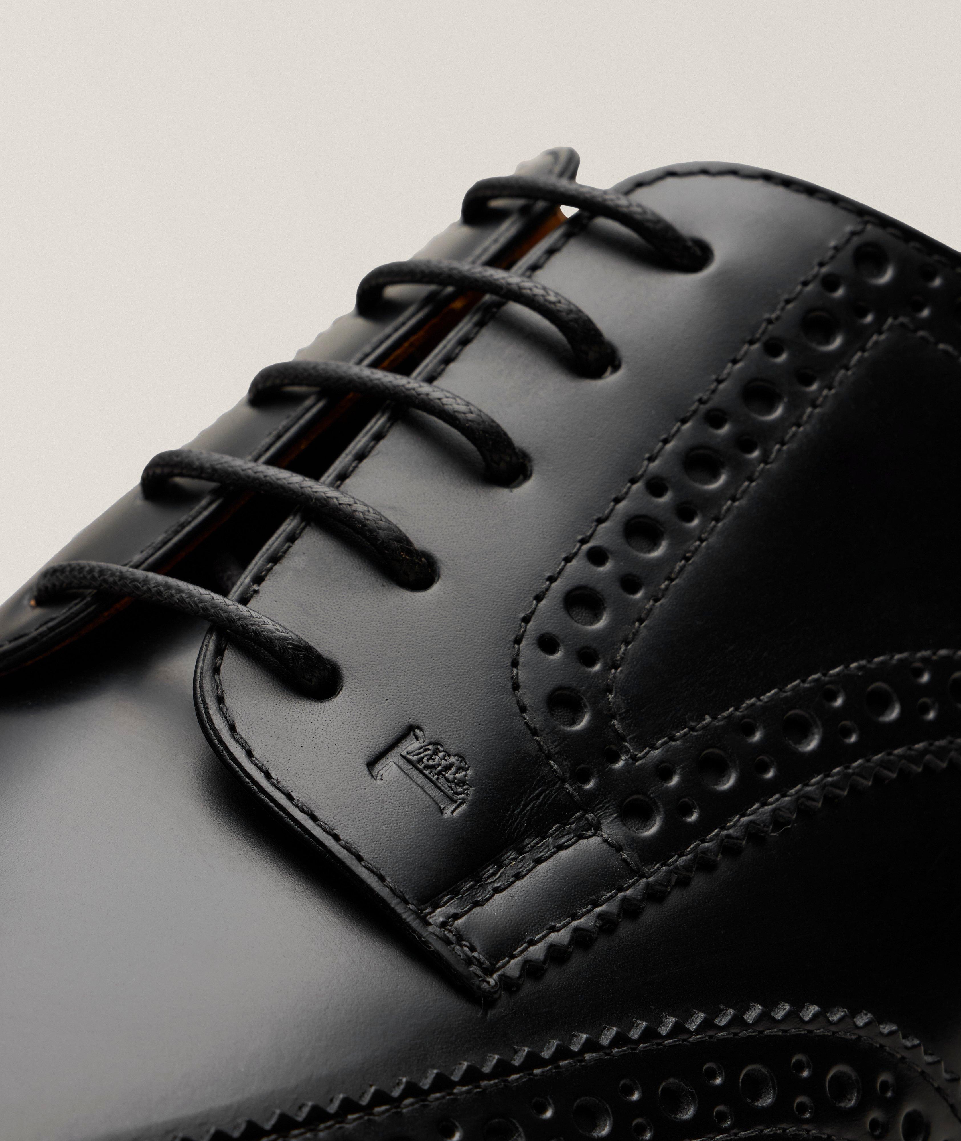 Leather Wingtip Brogue Derbies image 2
