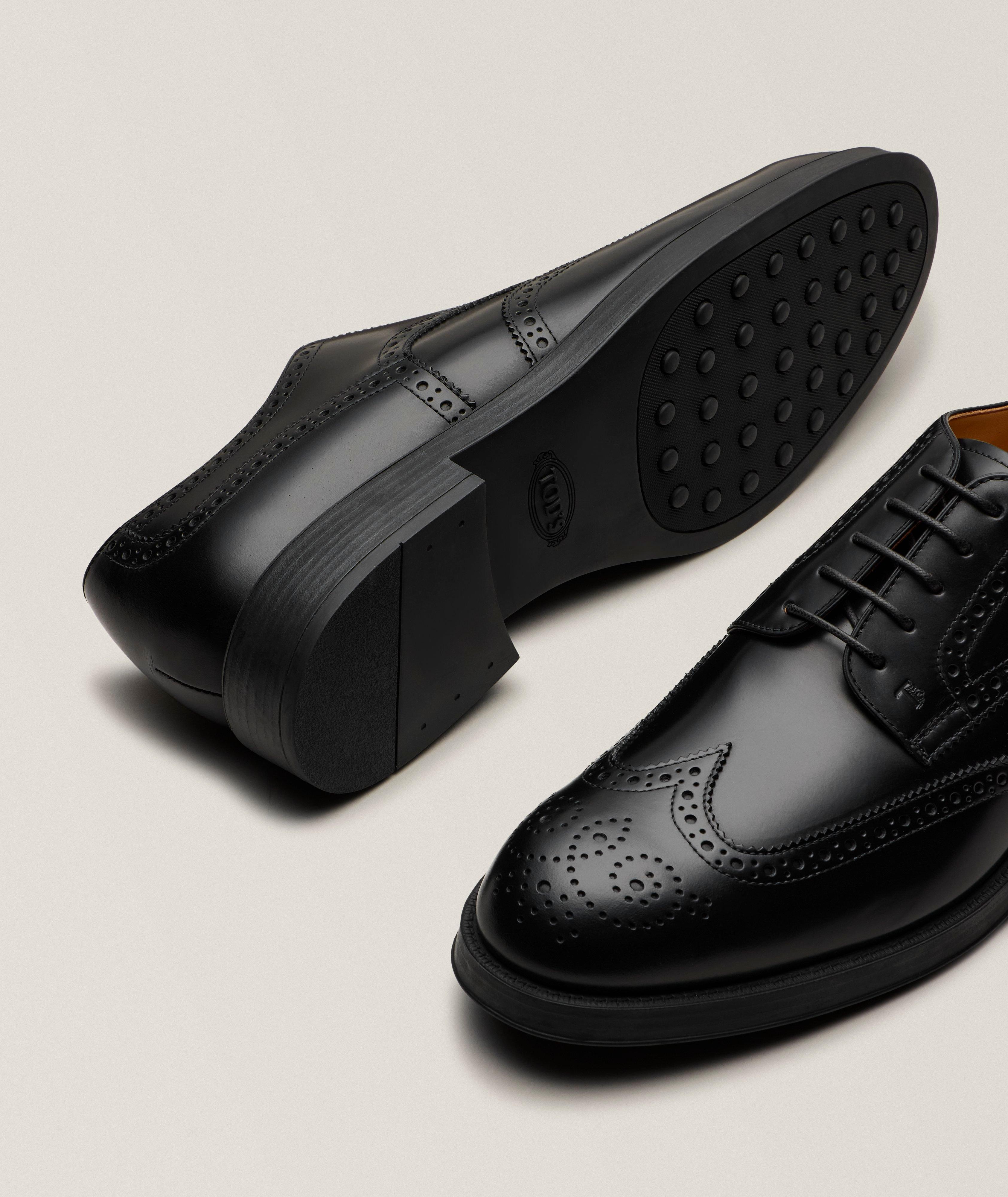 Leather Wingtip Brogue Derbies image 3