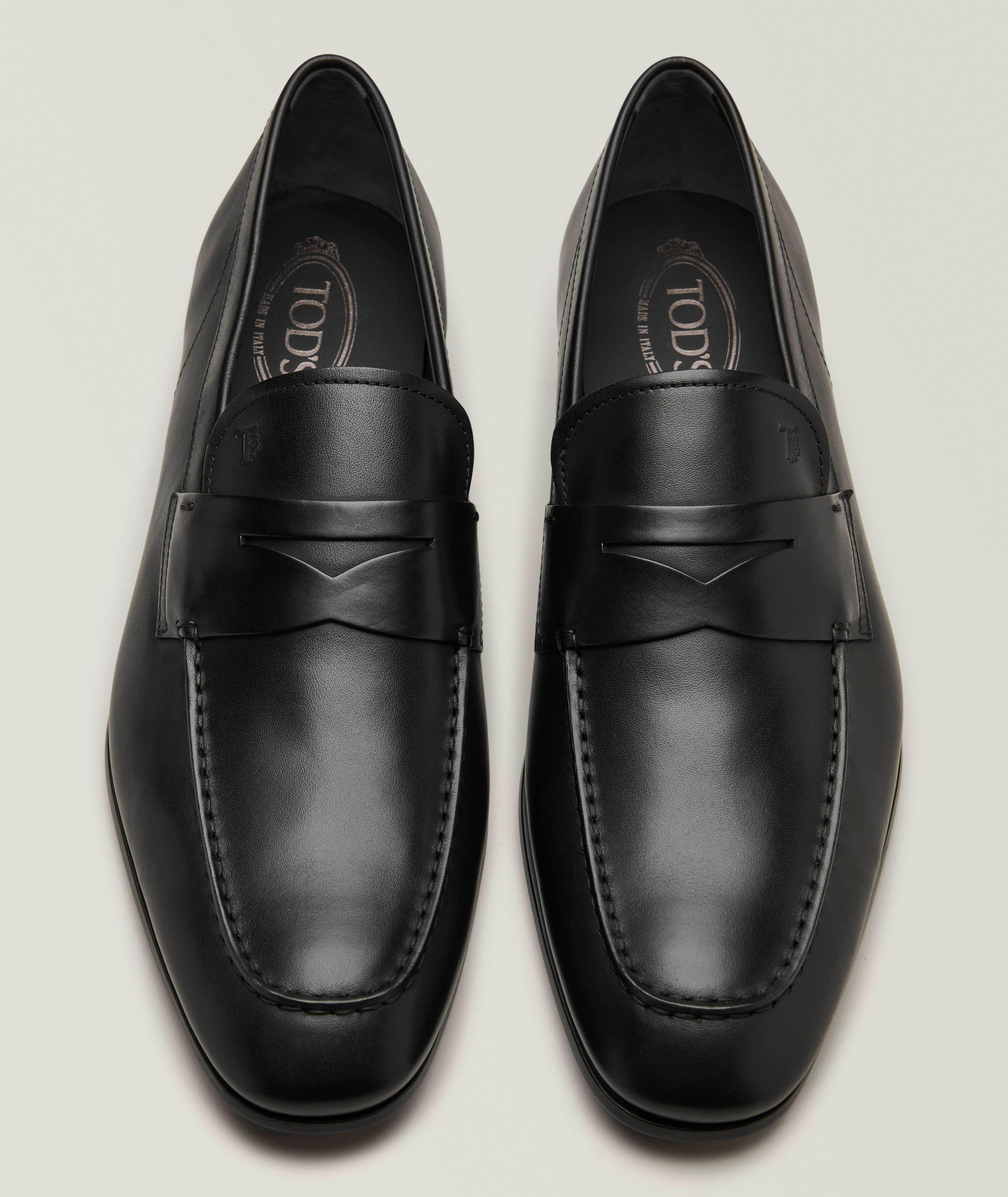 Leather Penny Loafers image 1