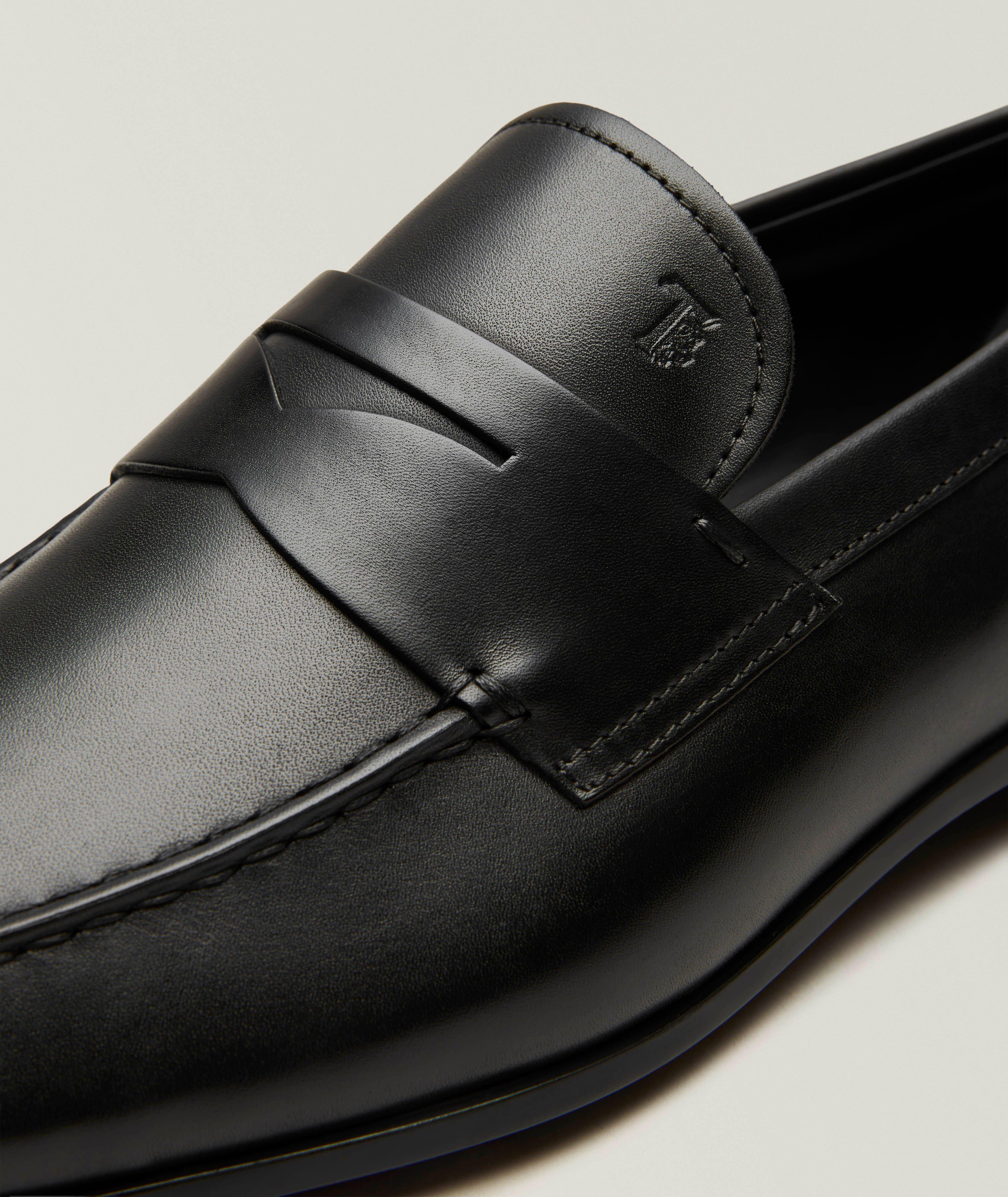 Leather Penny Loafers image 2