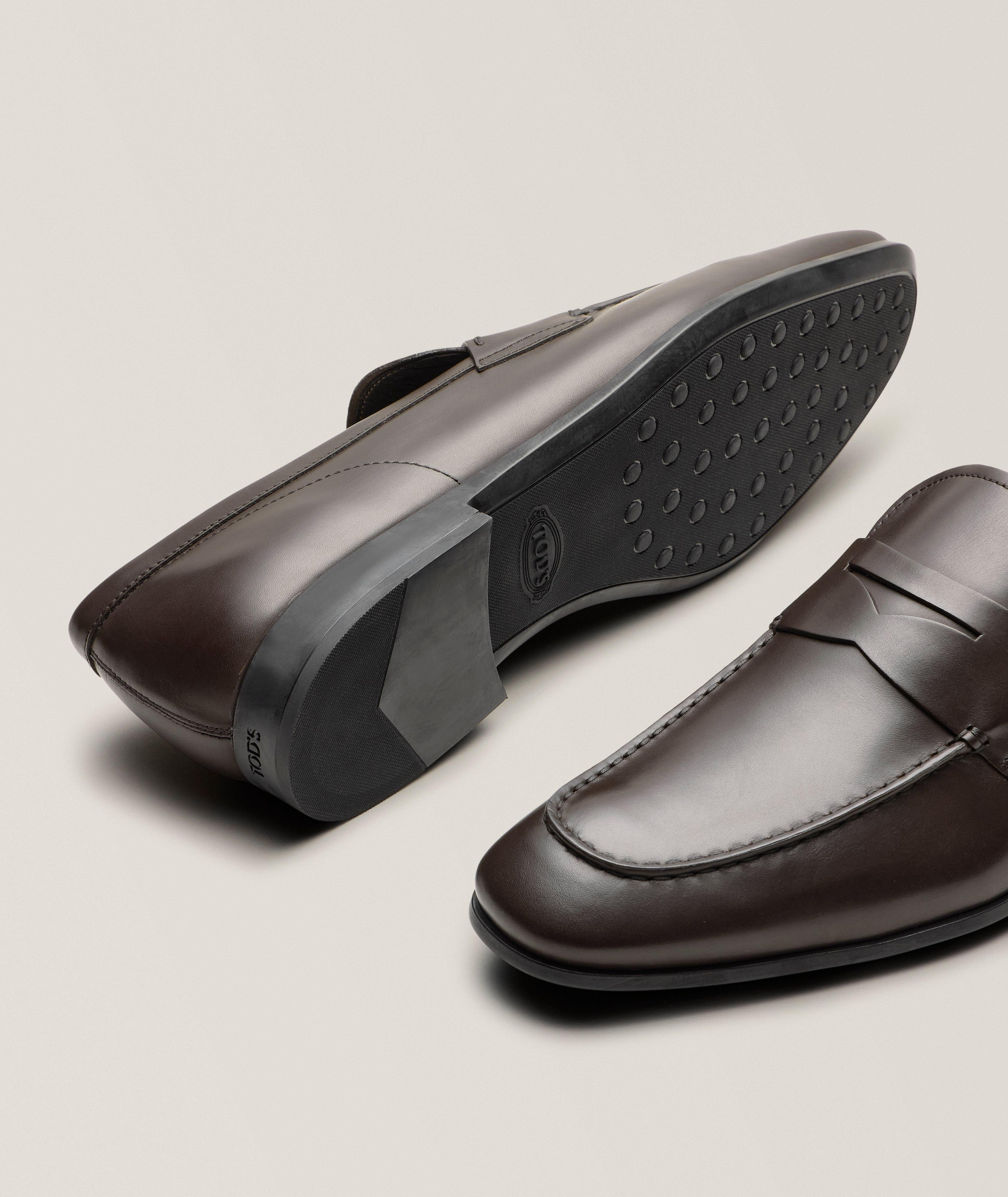 Leather Penny Loafers image 3