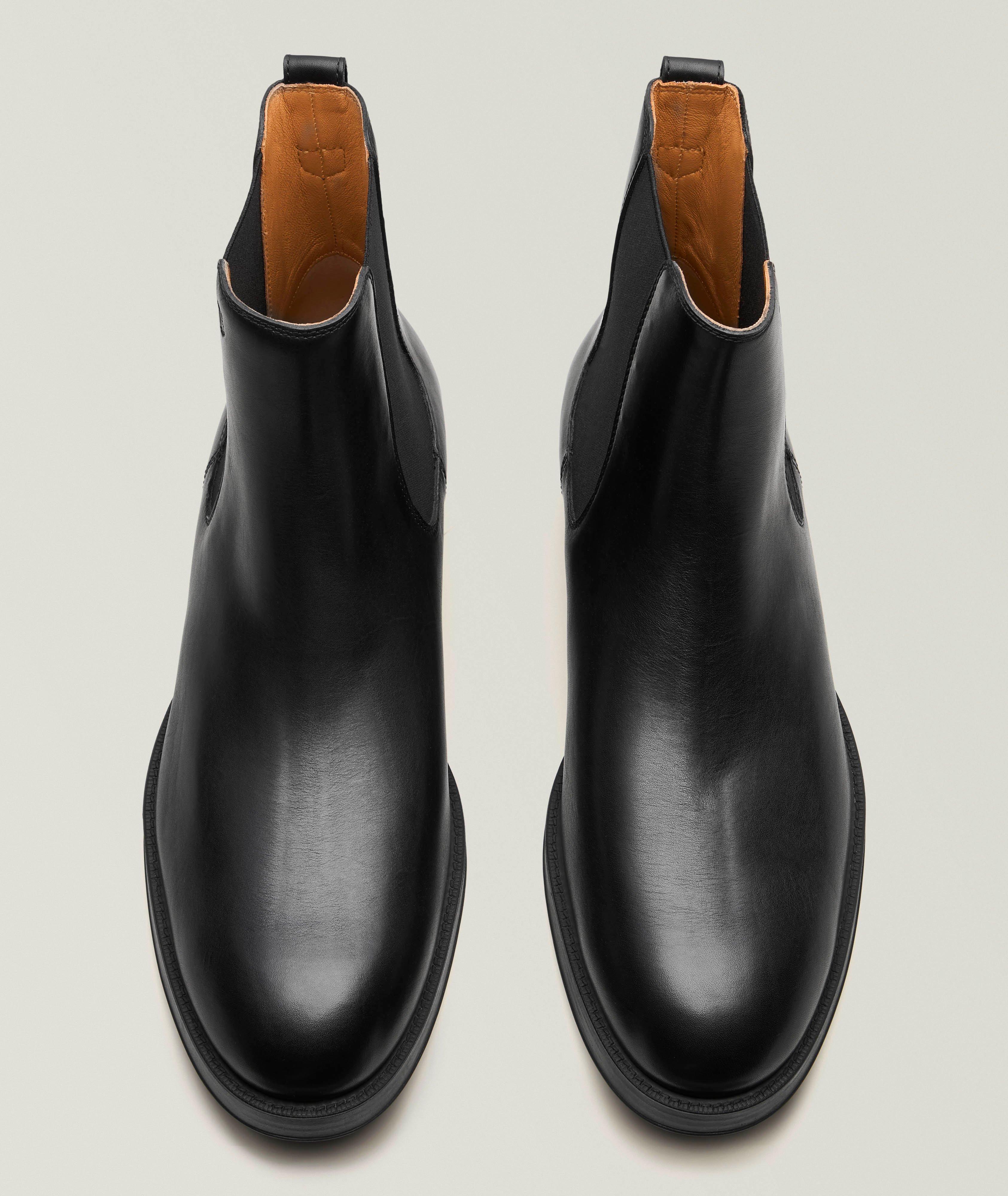 Botte de style Chelsea en cuir image 1