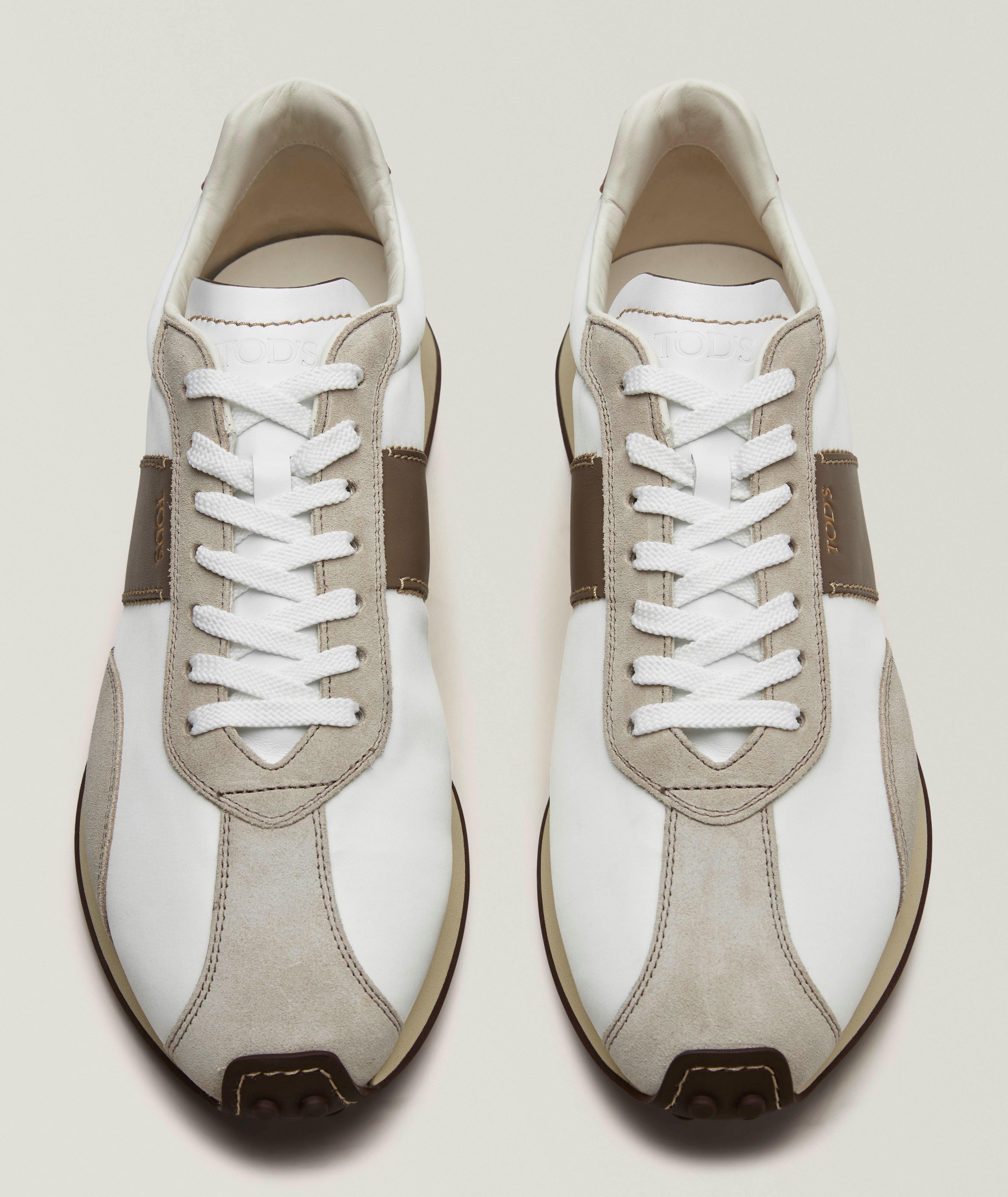 T-Vintage Leather & Suede Sneakers image 1