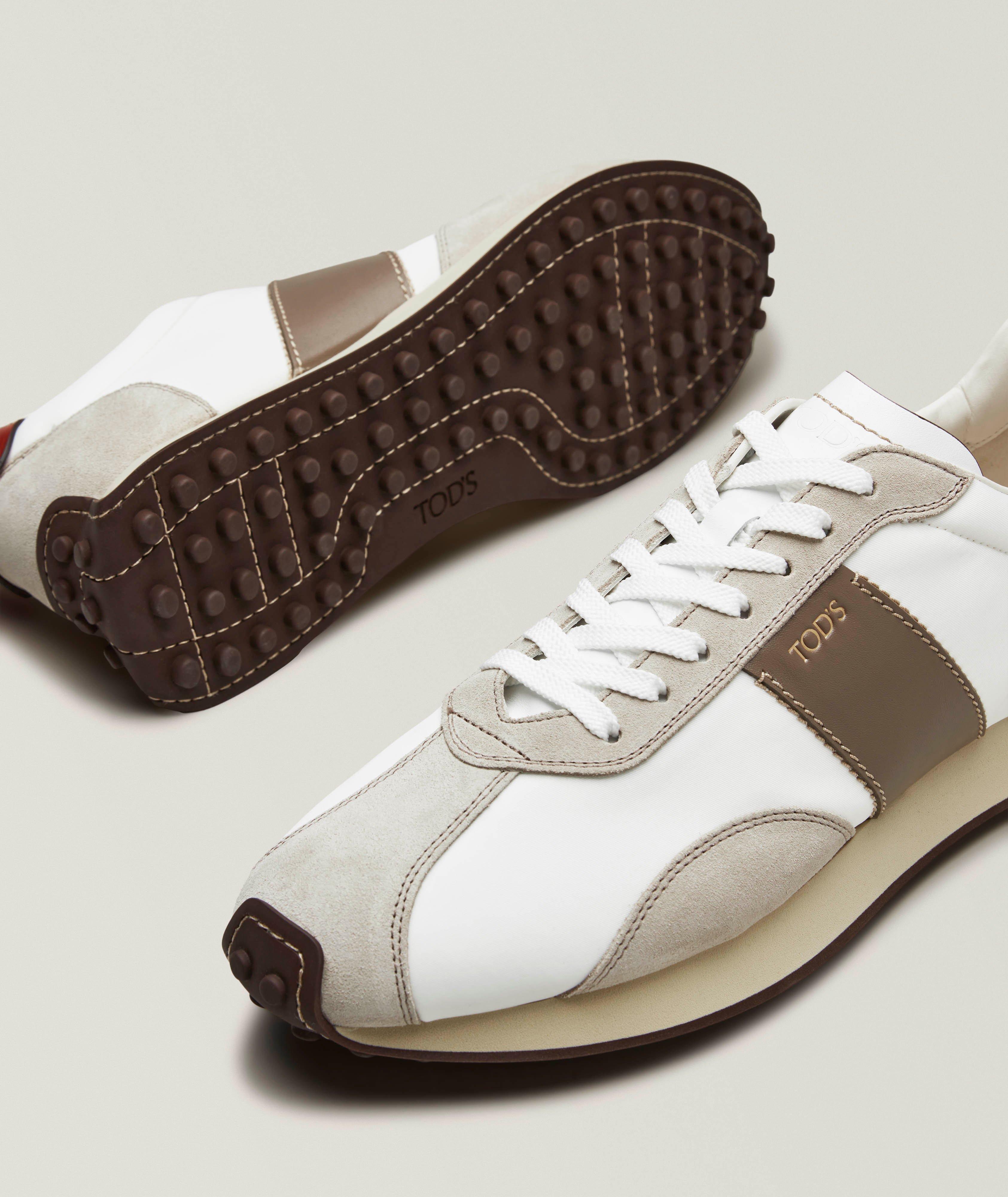 T-Vintage Leather & Suede Sneakers image 3