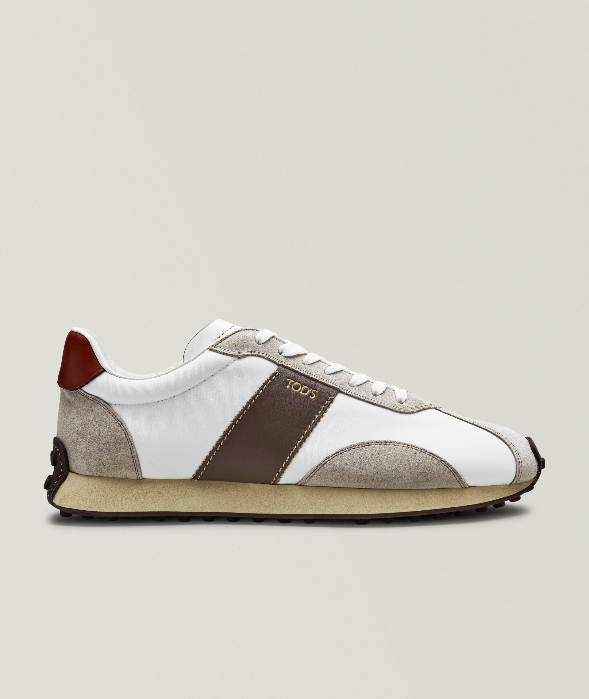 T-Vintage Leather & Suede Sneakers image 0