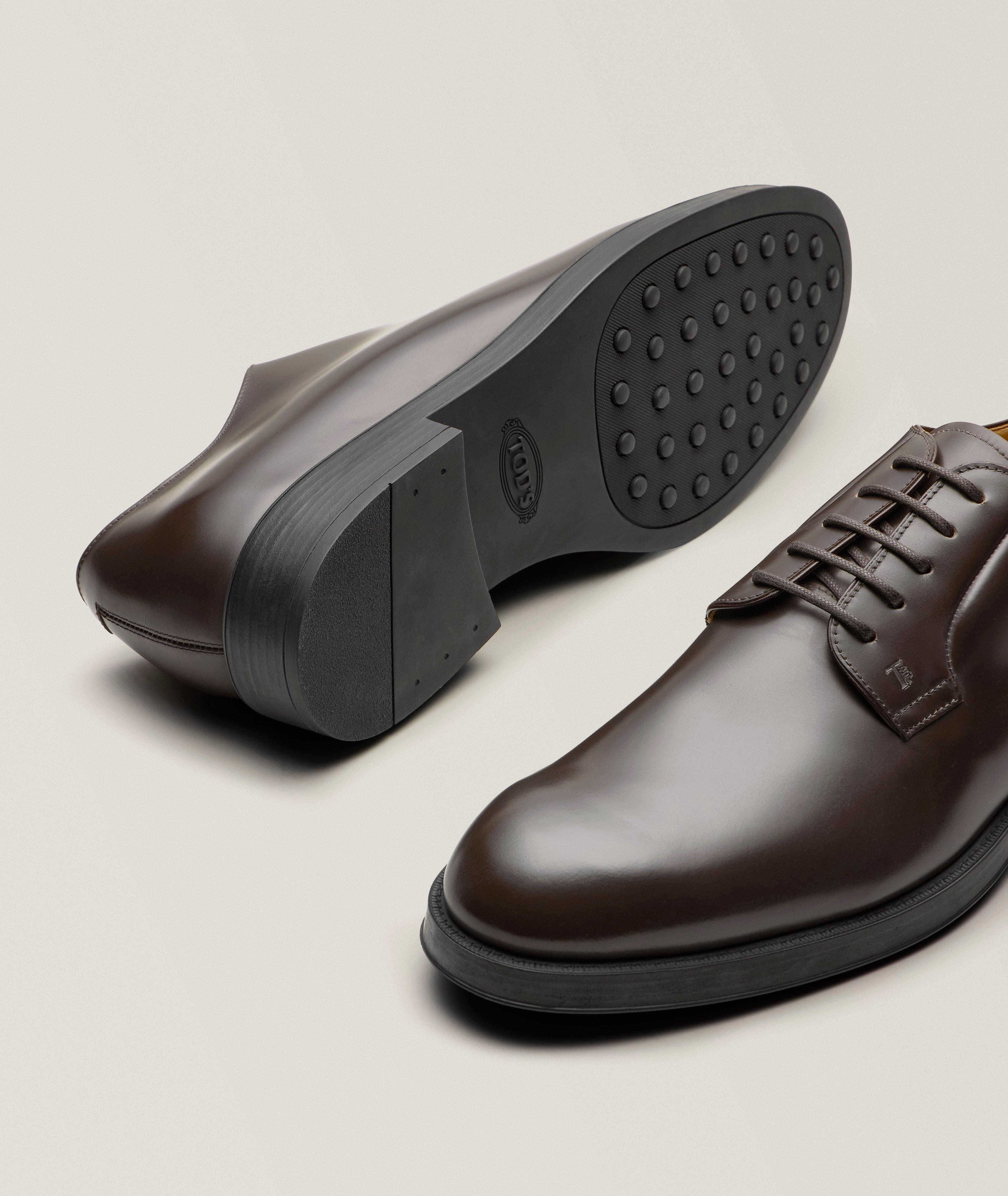 Leather Lace-Up Derbies image 3