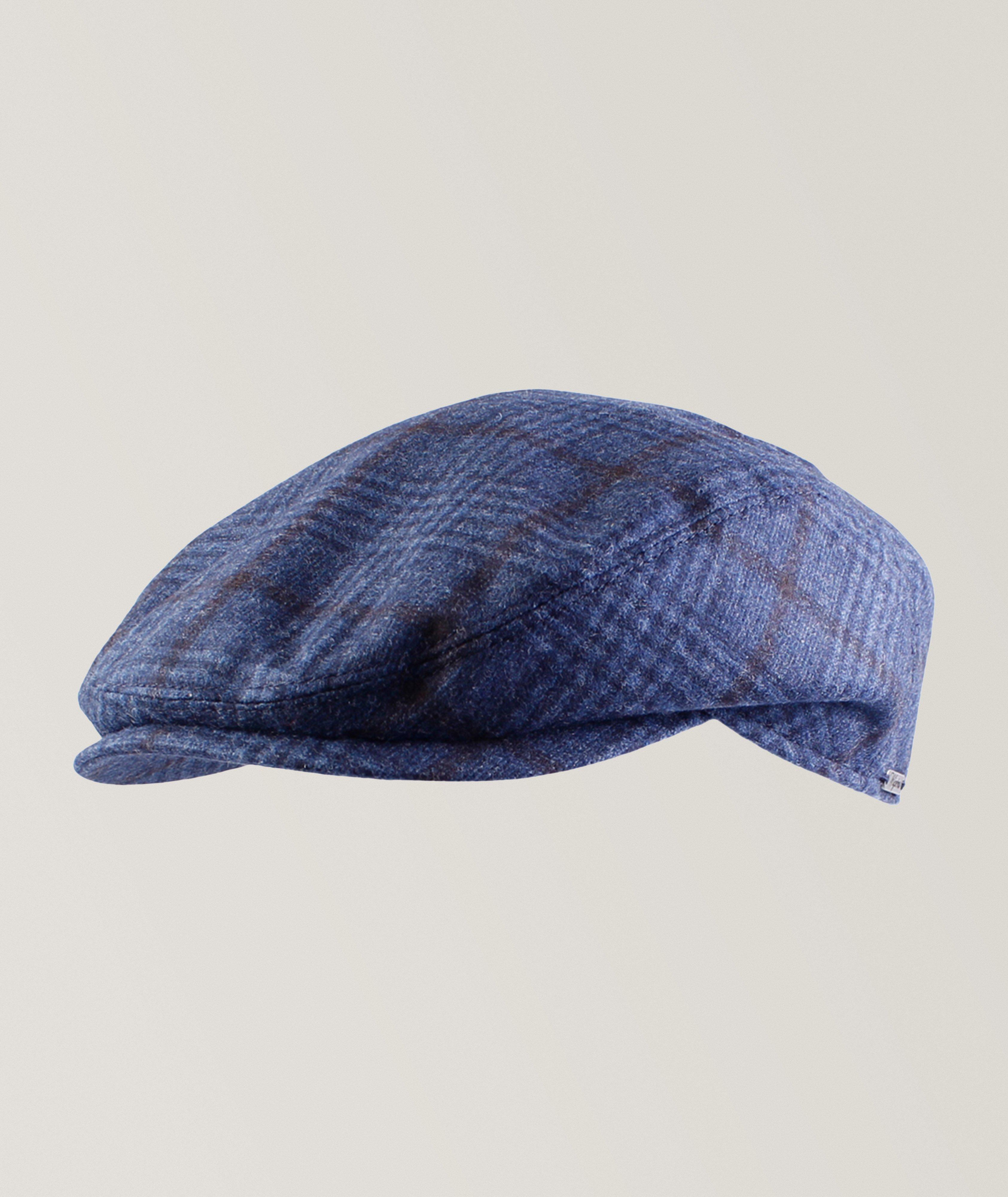 Casquette ajustée Ivy en laine à carreaux image 0