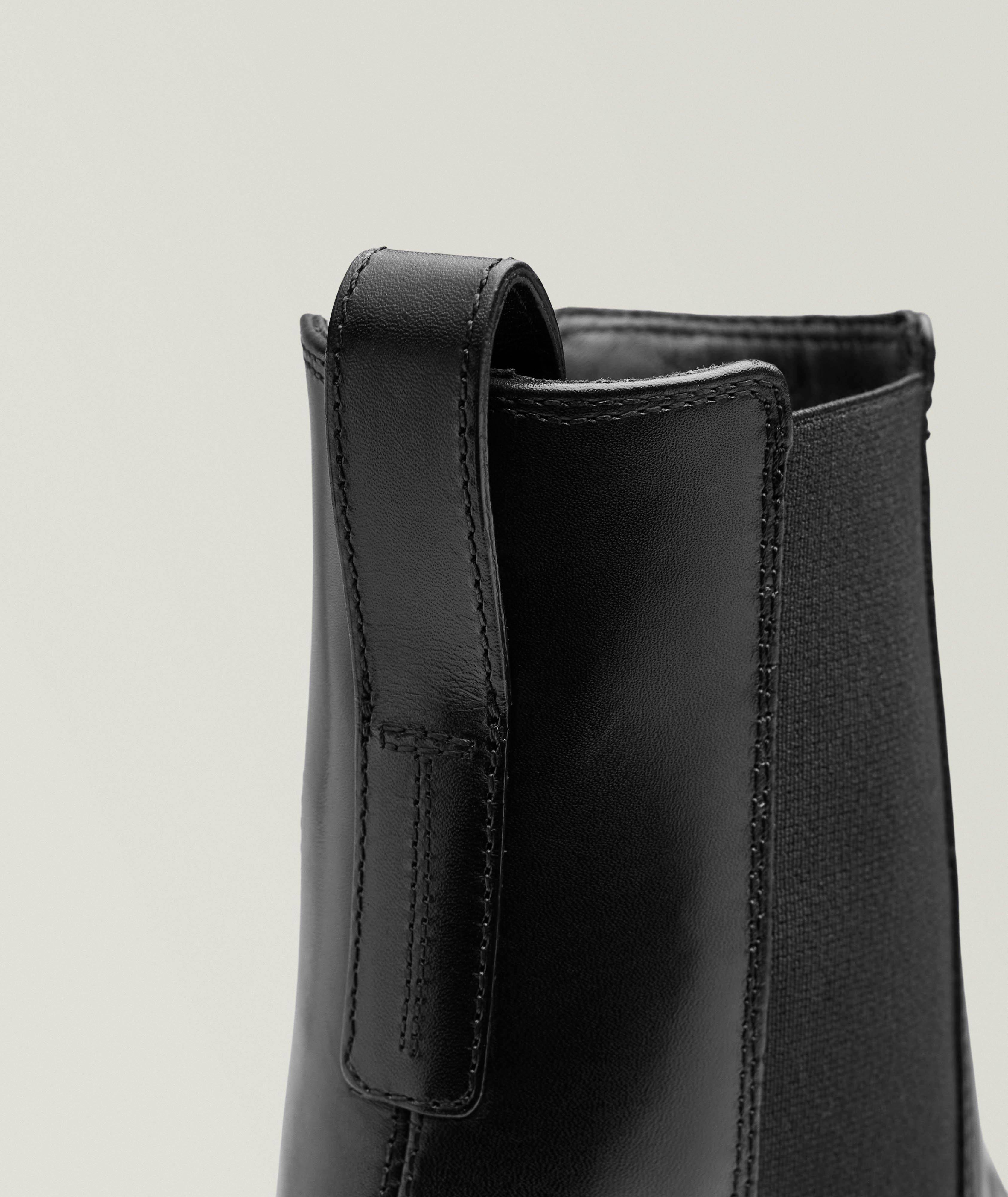 Botte de style western en cuir poli image 5