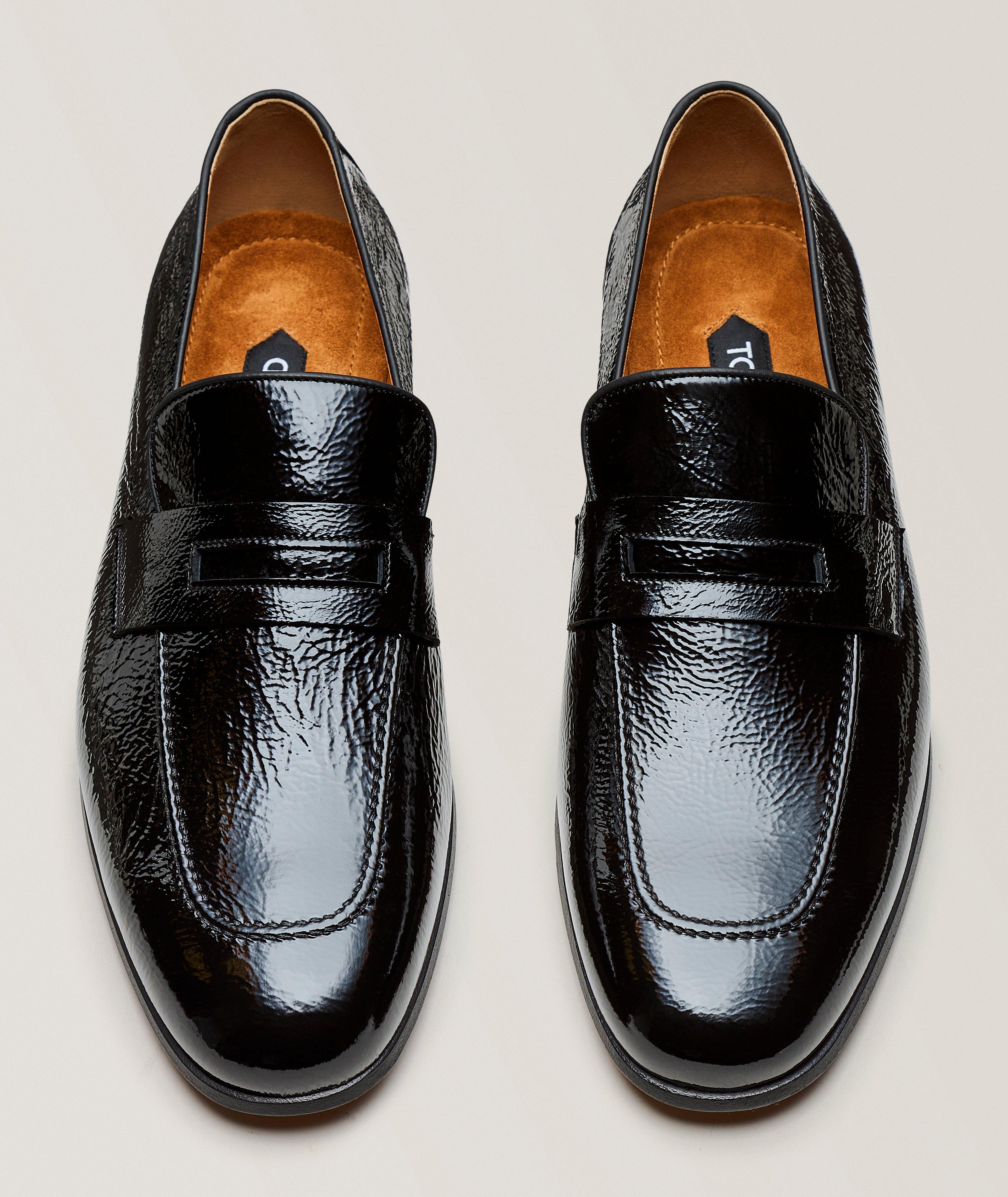 Patent Leather Penny Loafers  image 1