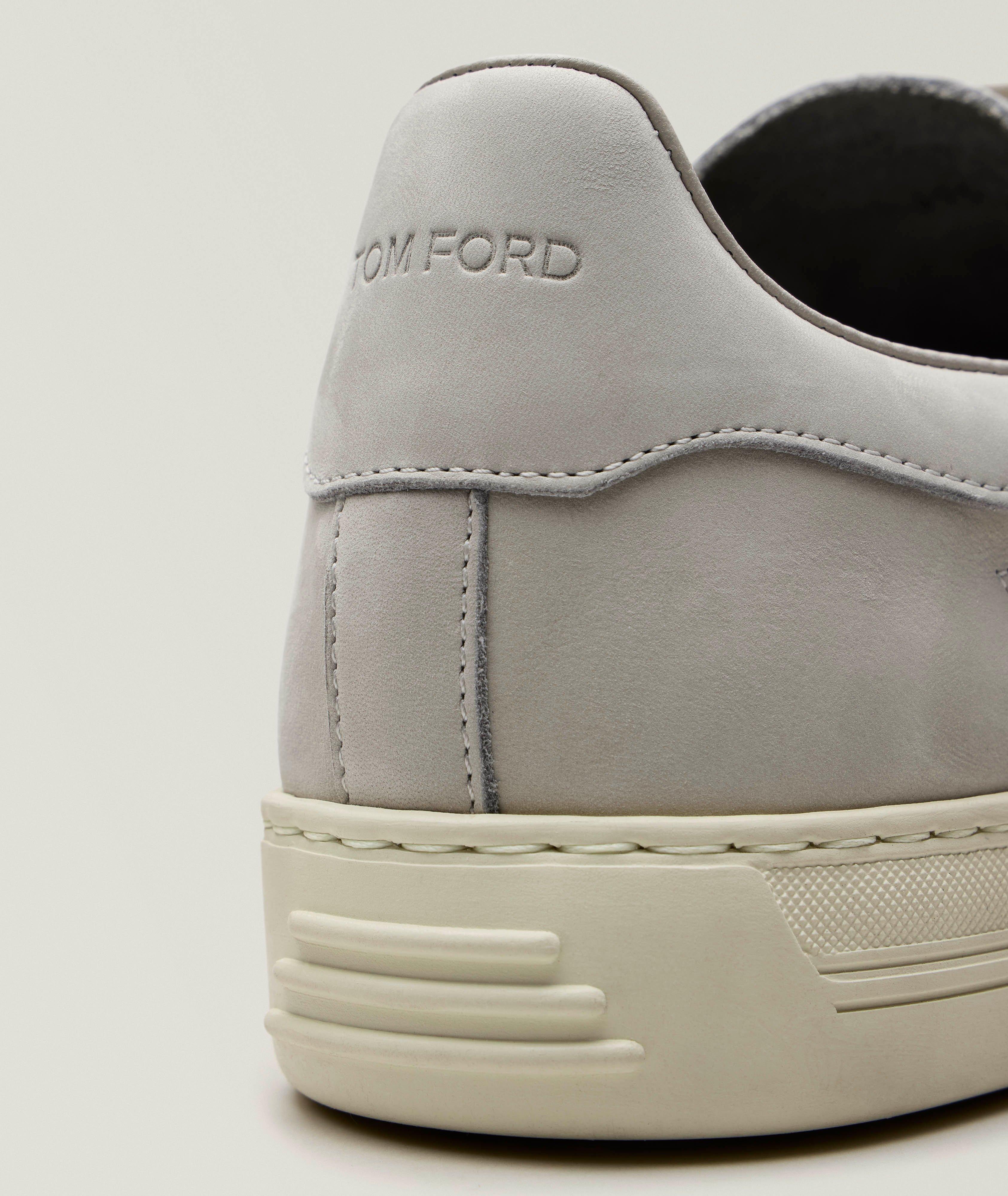Warwick Perforated Nubuck Leather Sneakers image 4