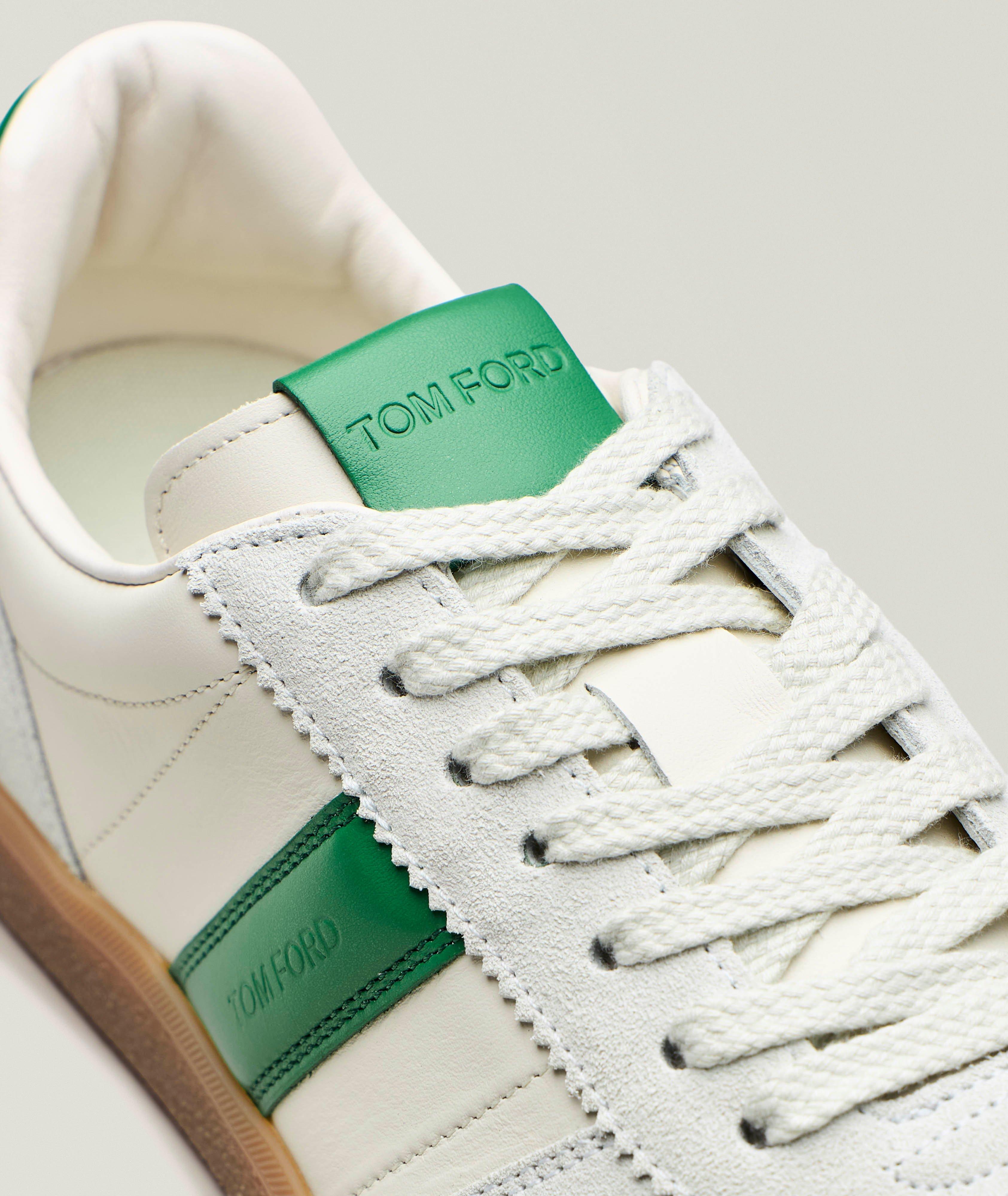 Leather T-Toe Sneakers image 2