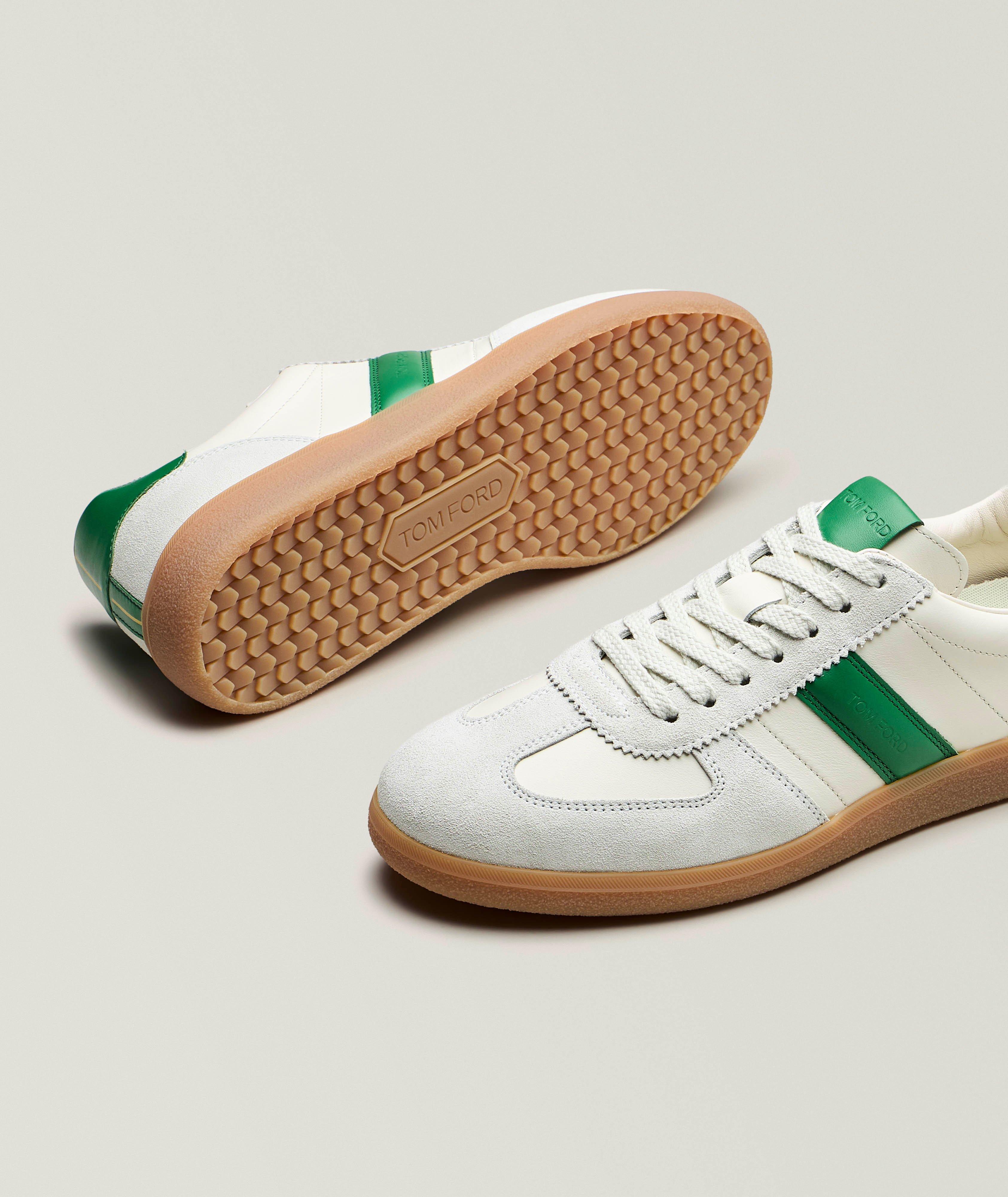 Leather T-Toe Sneakers image 4