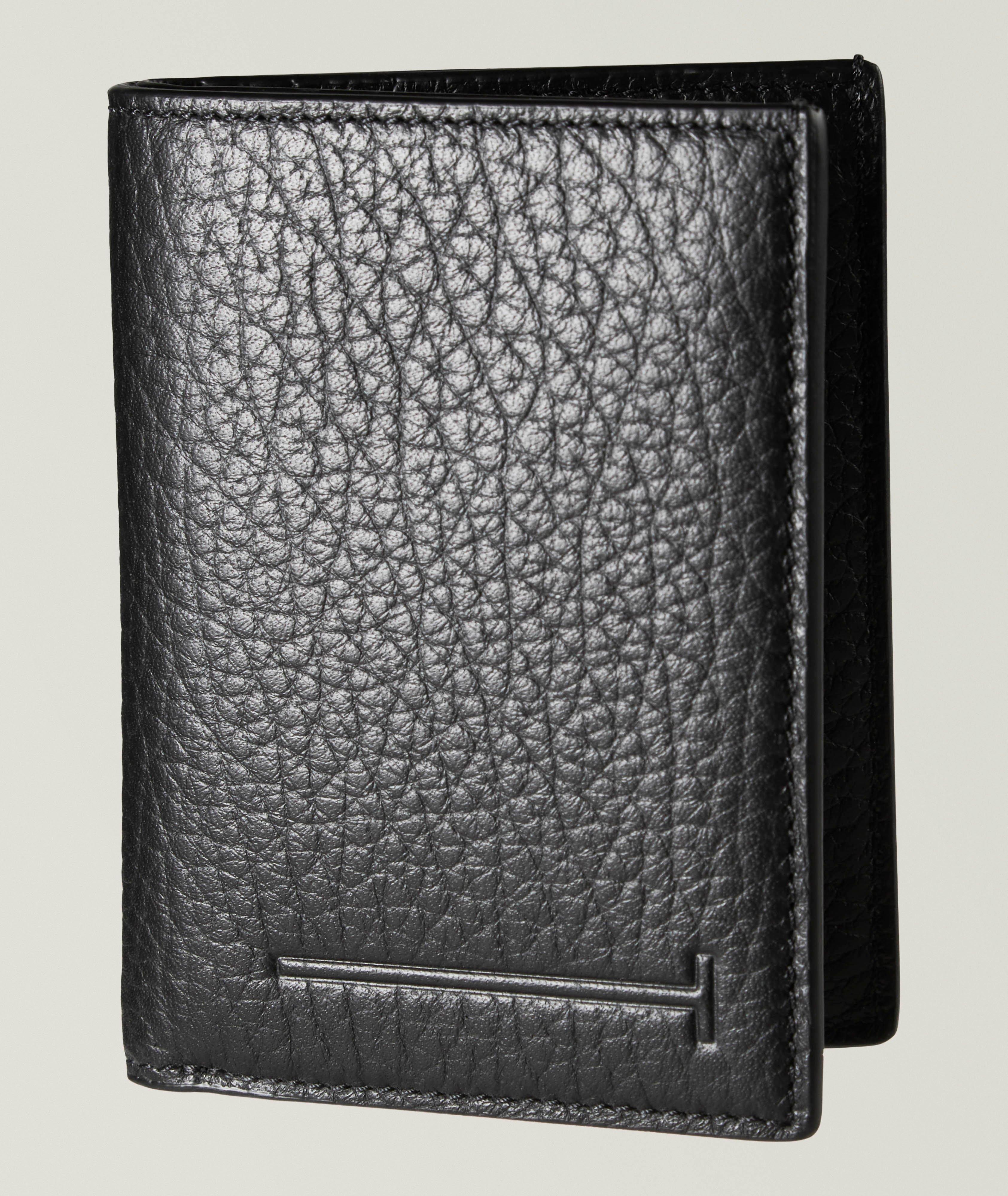 Porte-carte allongé en cuir image 0