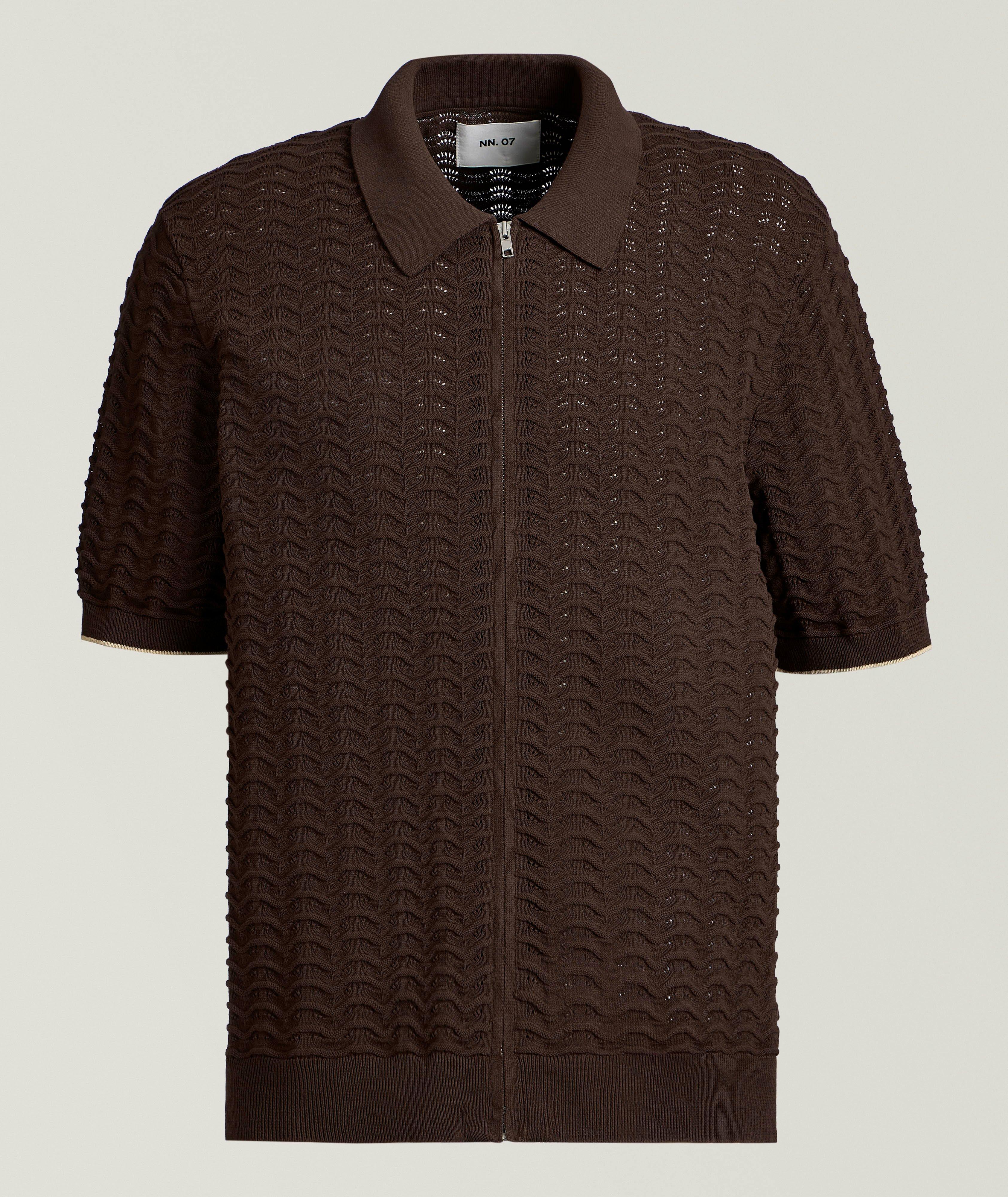 Gustav Full-Zip Polo Shirt image 0