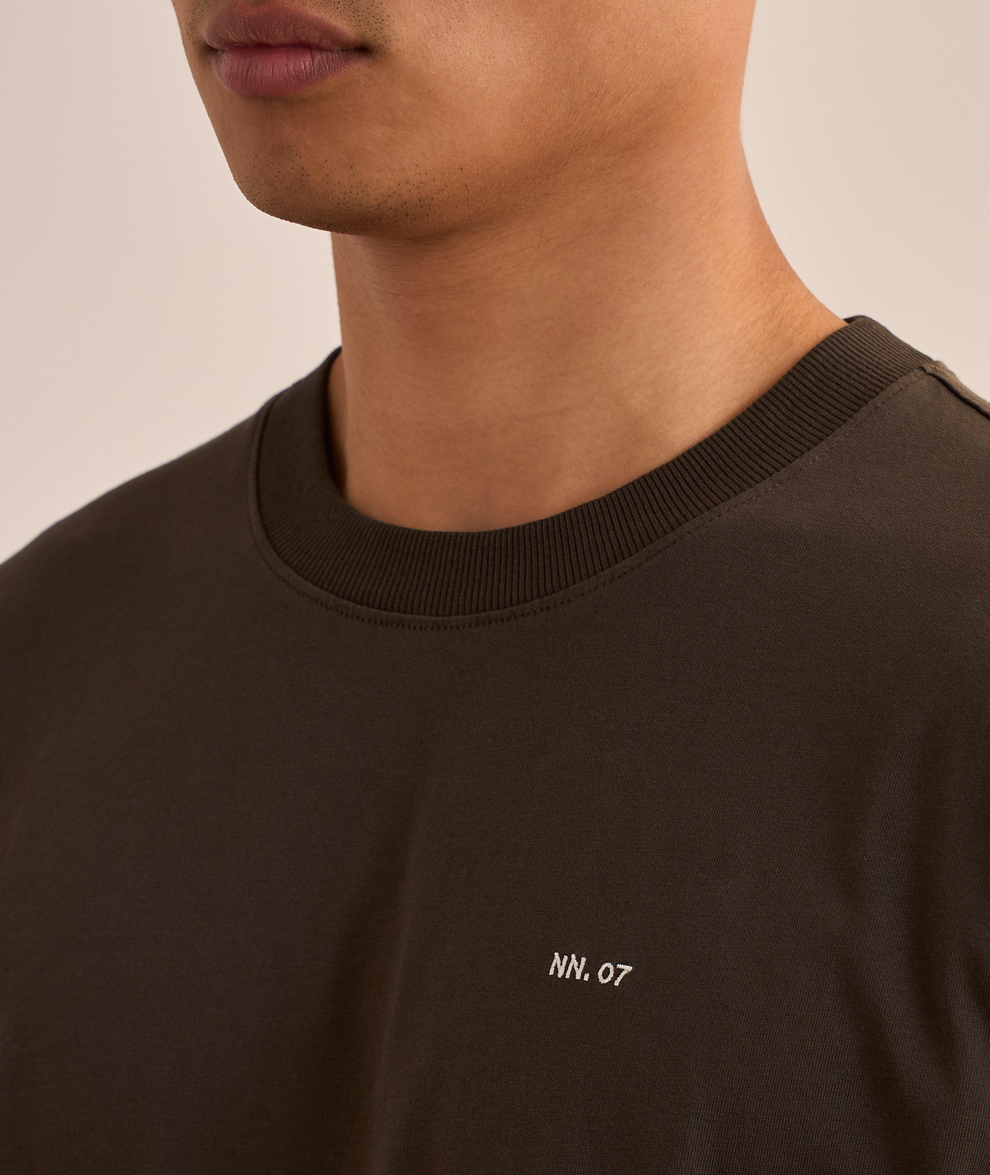 T-shirt Adam en coton pima avec logo image 3