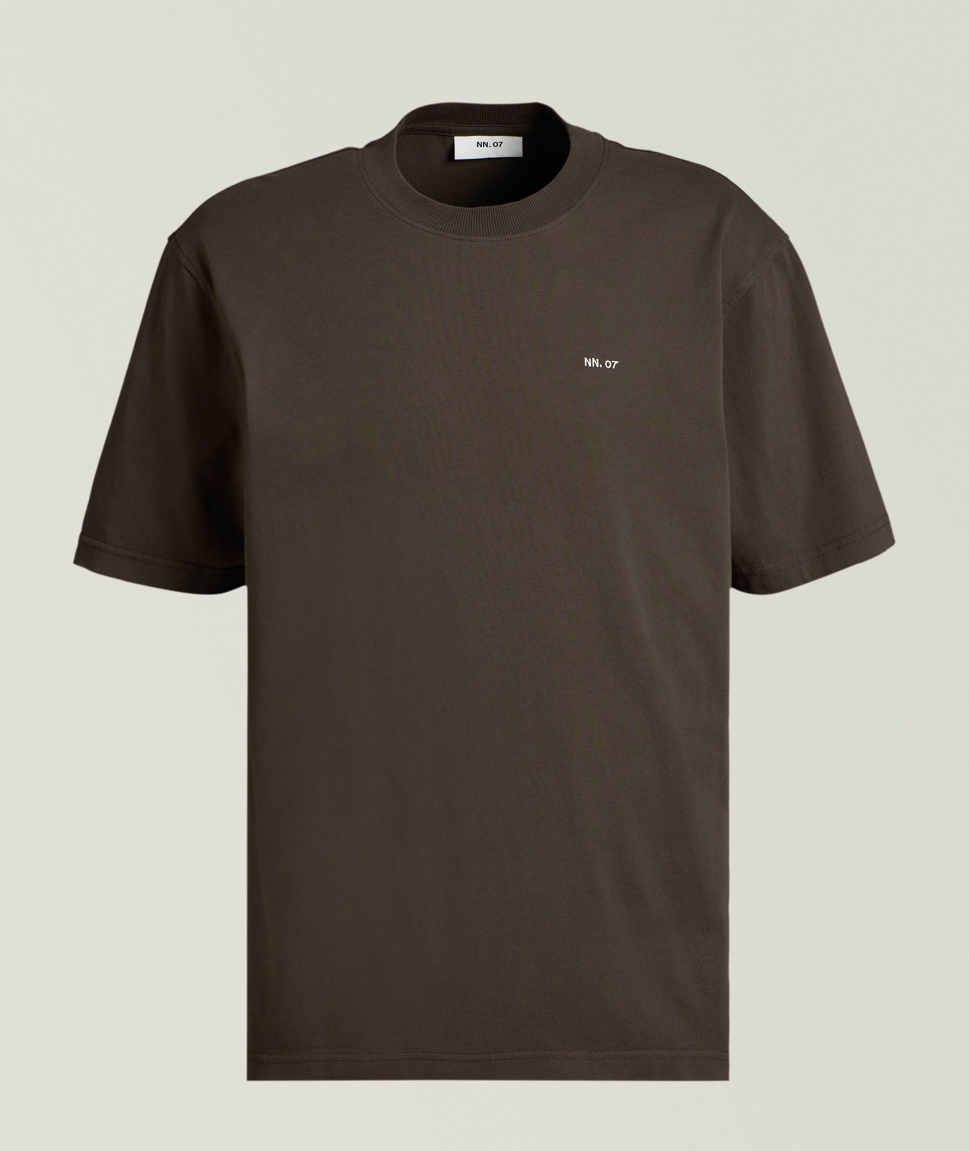 T-shirt Adam en coton pima avec logo image 0