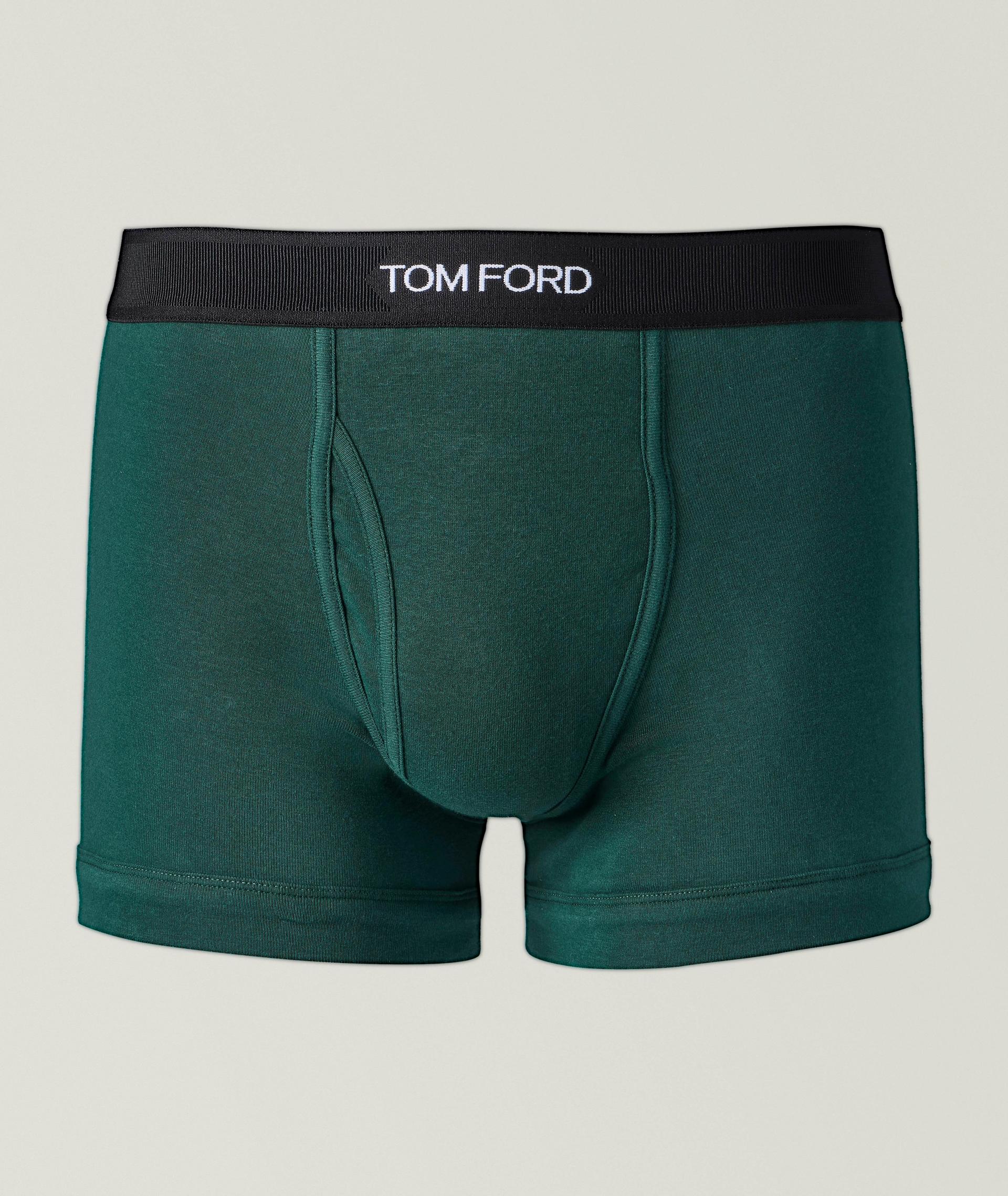 Stretch-Cotton Jersey Boxer Brief image 0