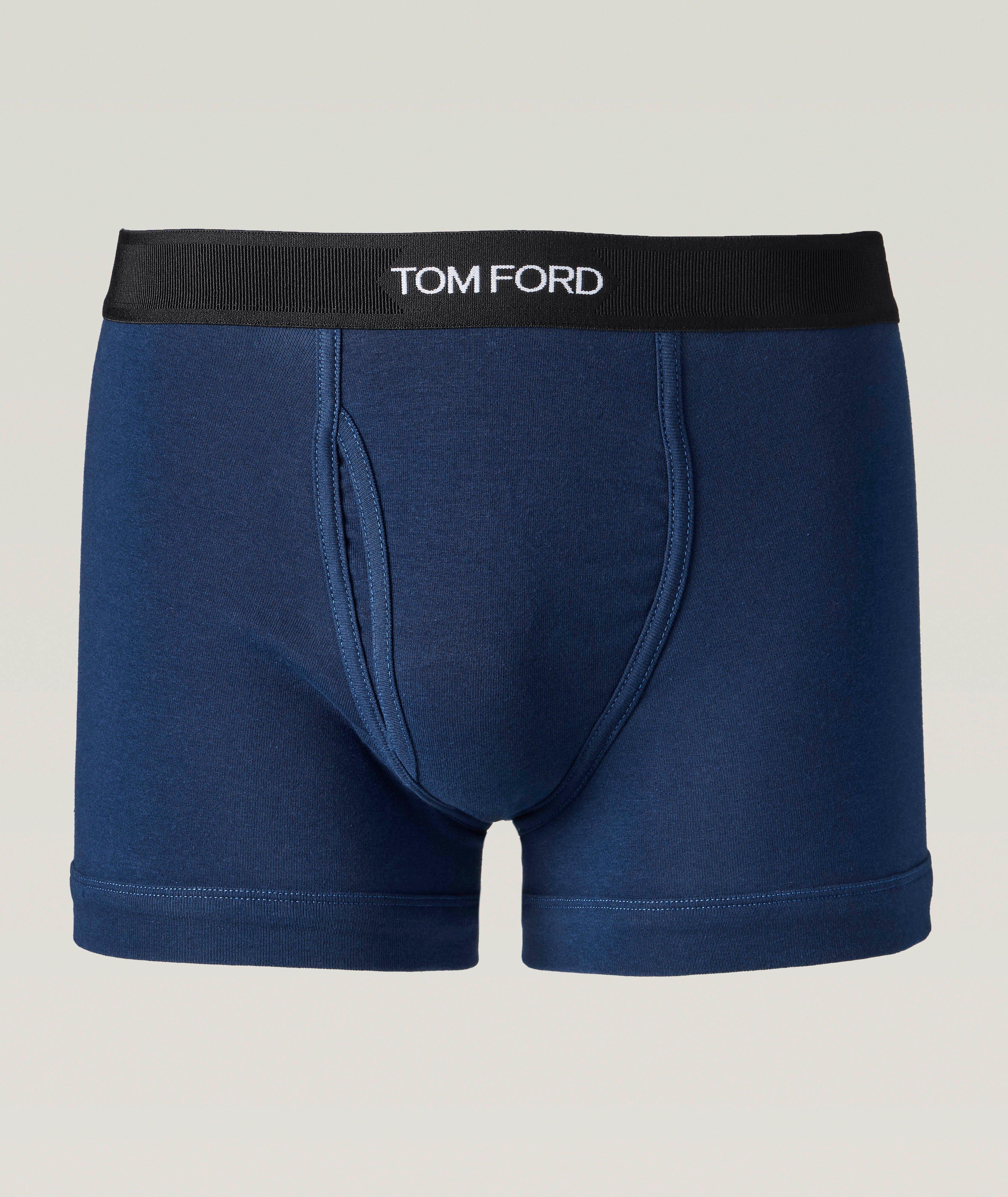 Stretch-Cotton Jersey Boxer Brief image 0