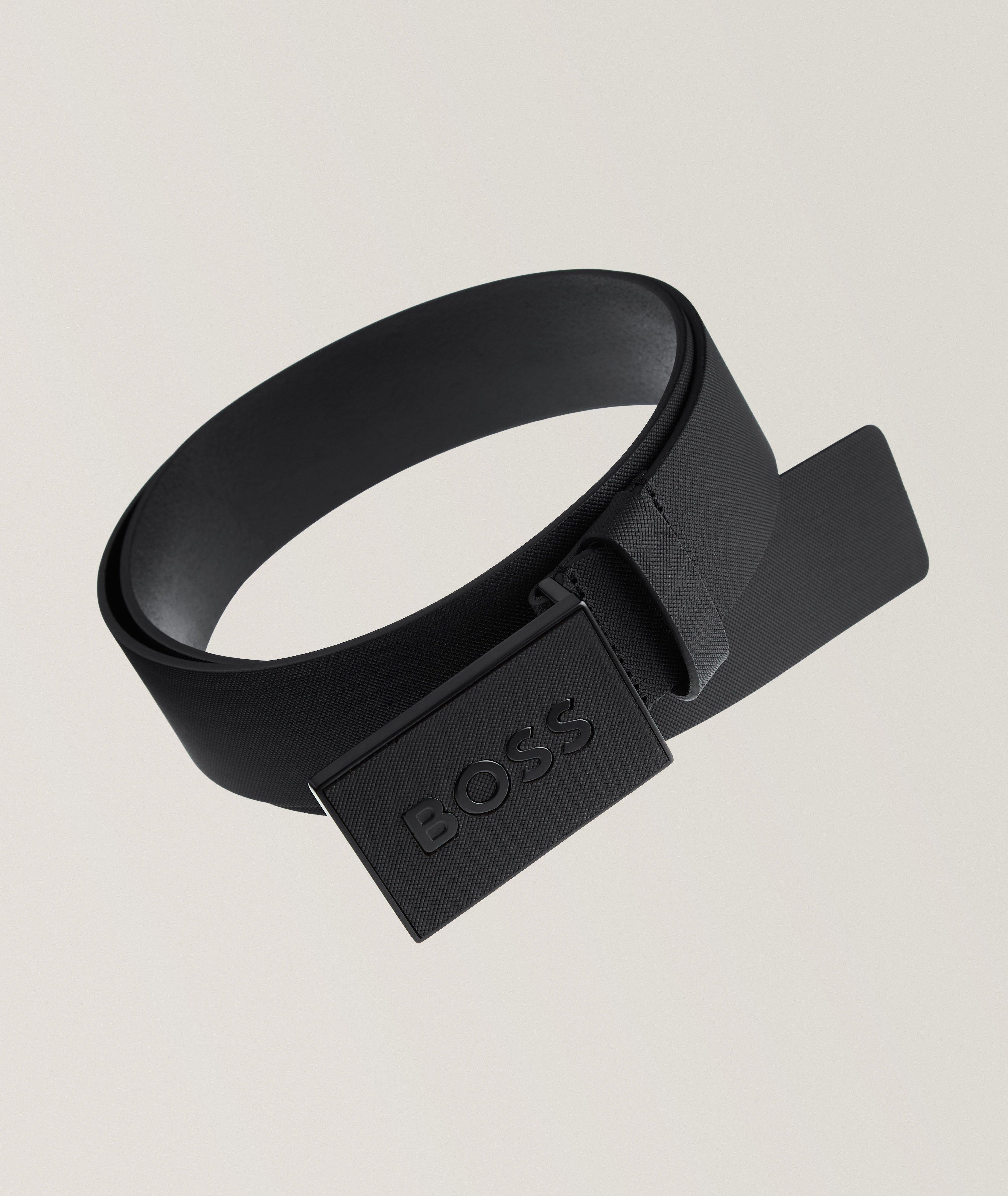 Ceinture en cuir à boucle logo Icon image 0
