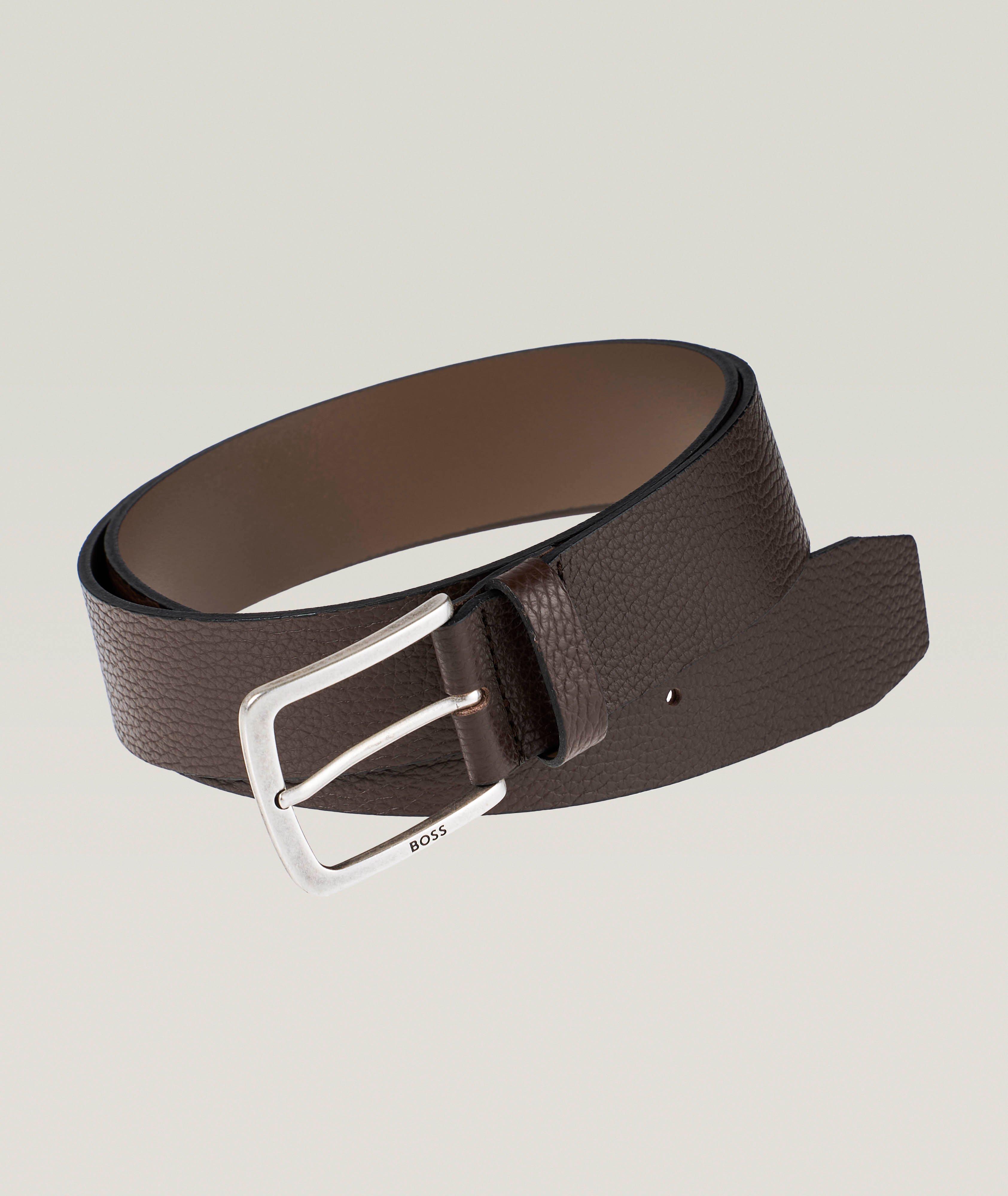 Jor Grained Leather Belt image 0