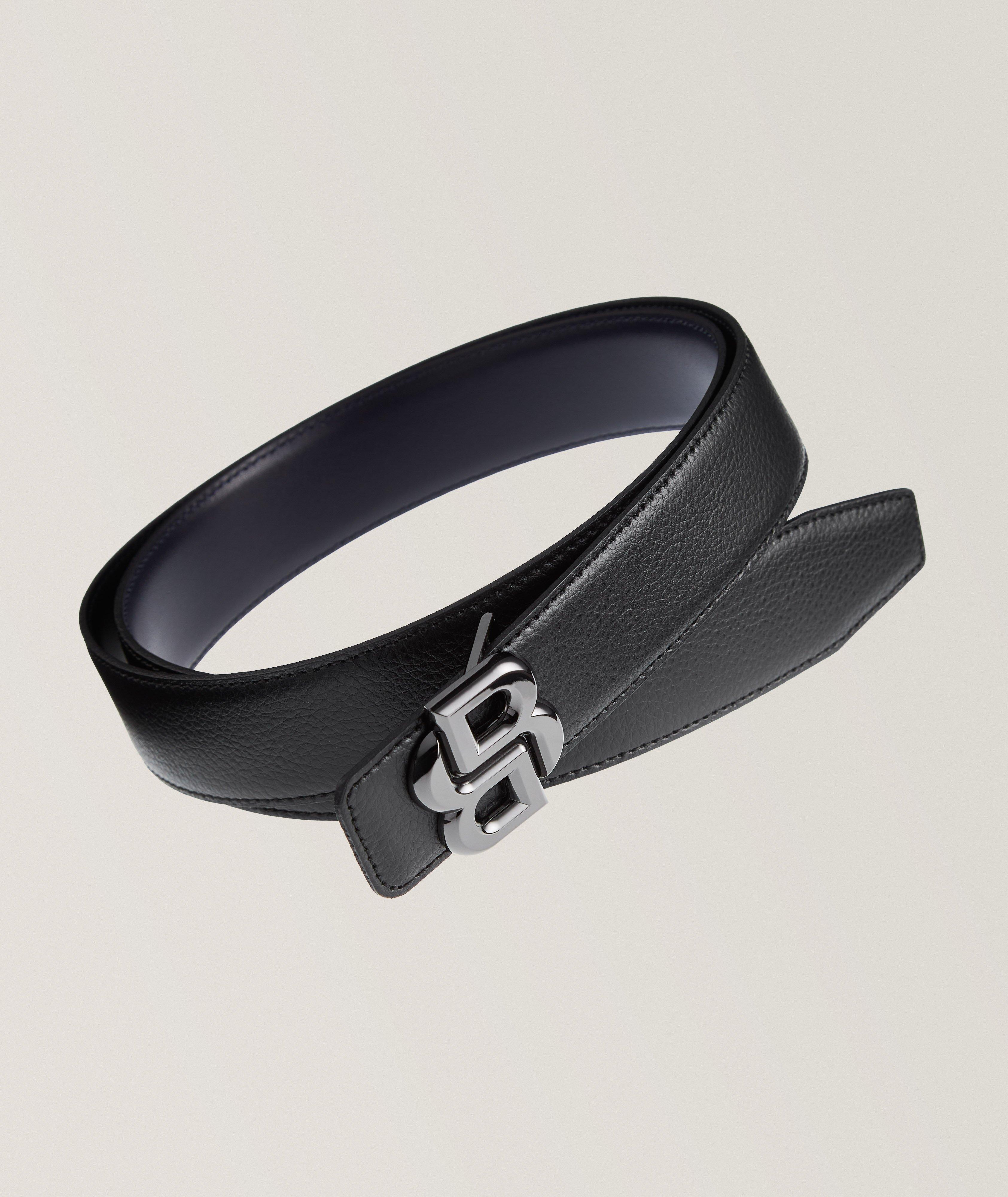 Reversible 'B' Icon Logo Leather Belt image 0