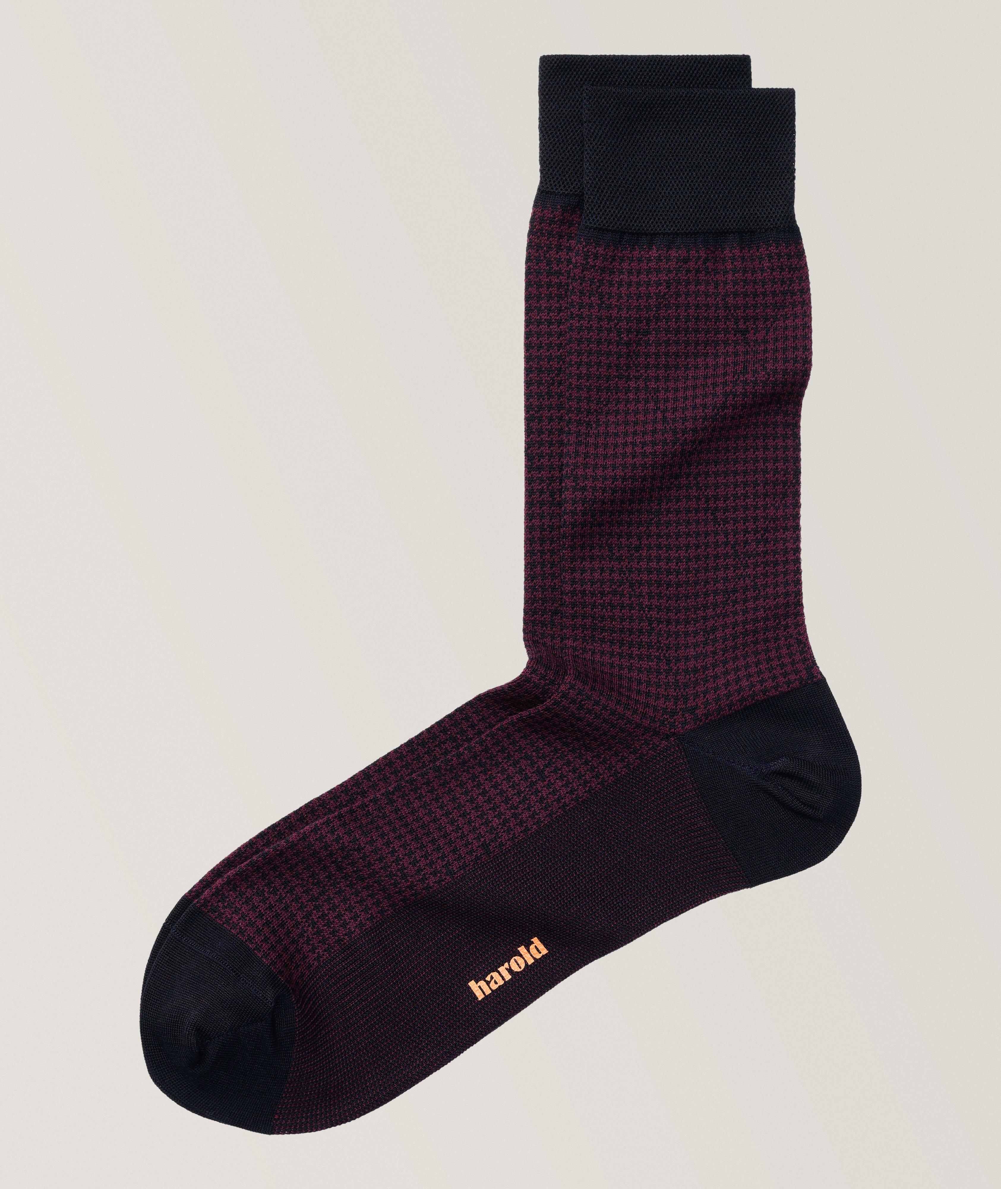 Chaussettes à pied-de-poule image 0