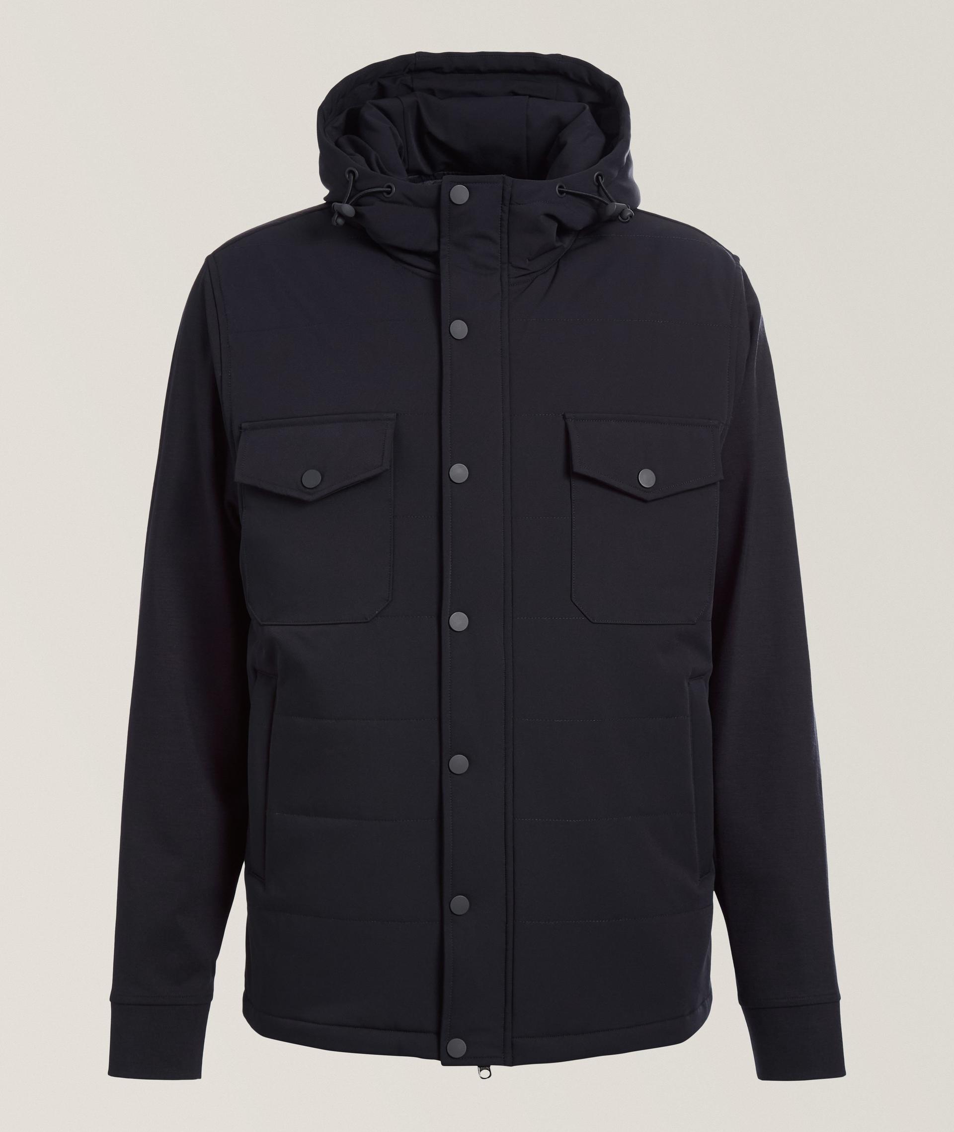 Nucleo Quilted Hooded Jacket image 0