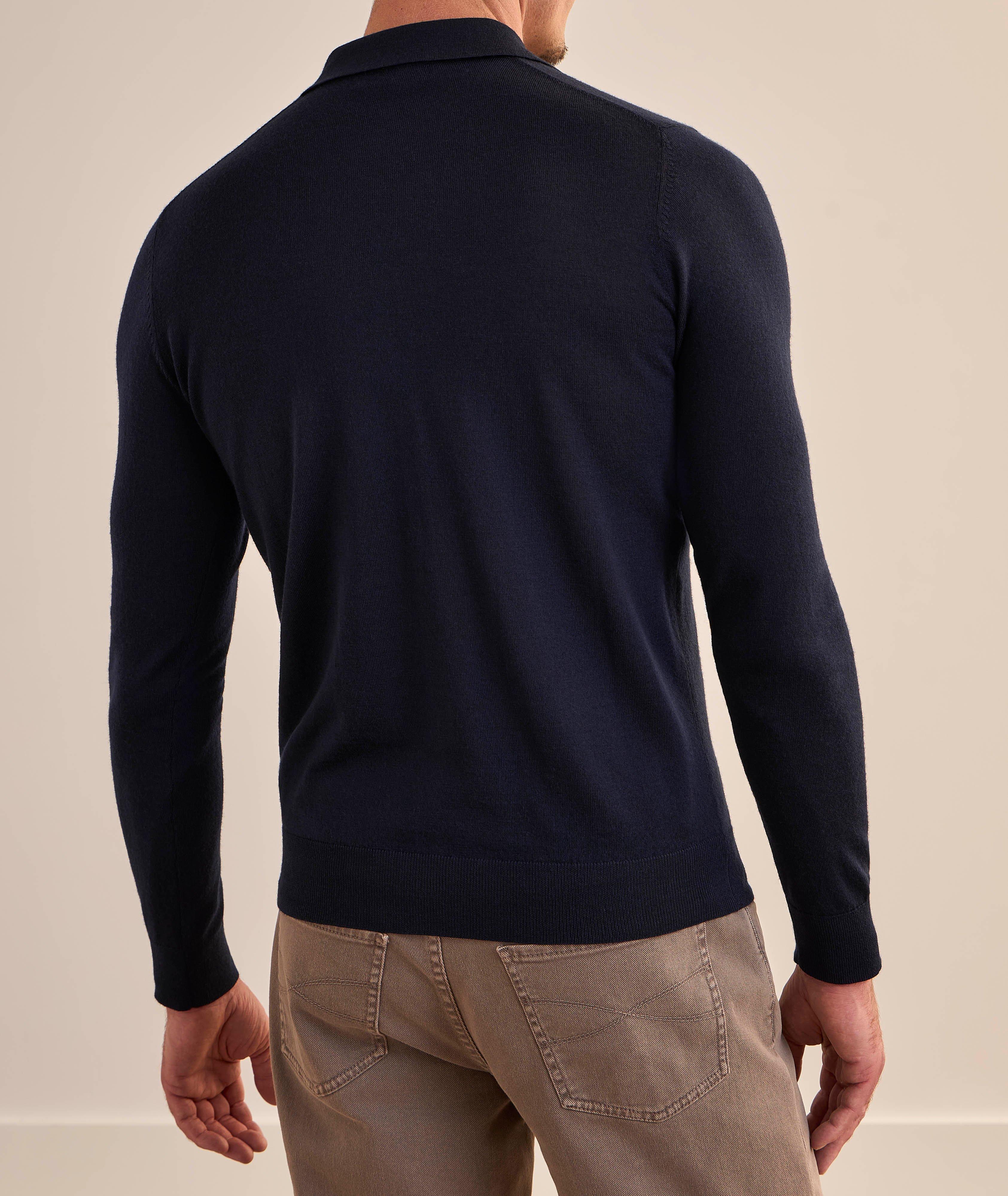 Extrafine Merino Wool Polo image 2