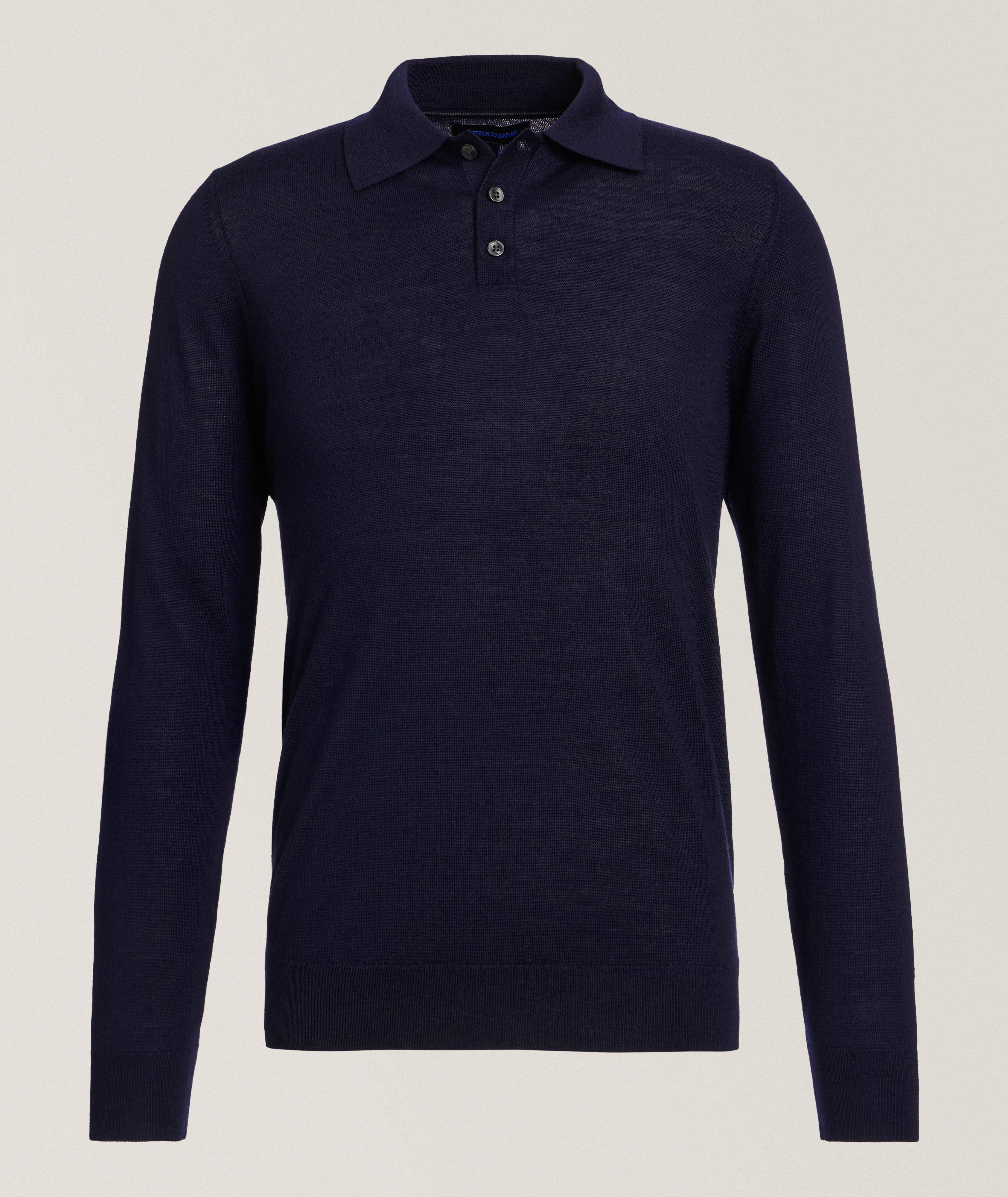 Extrafine Merino Wool Polo image 0