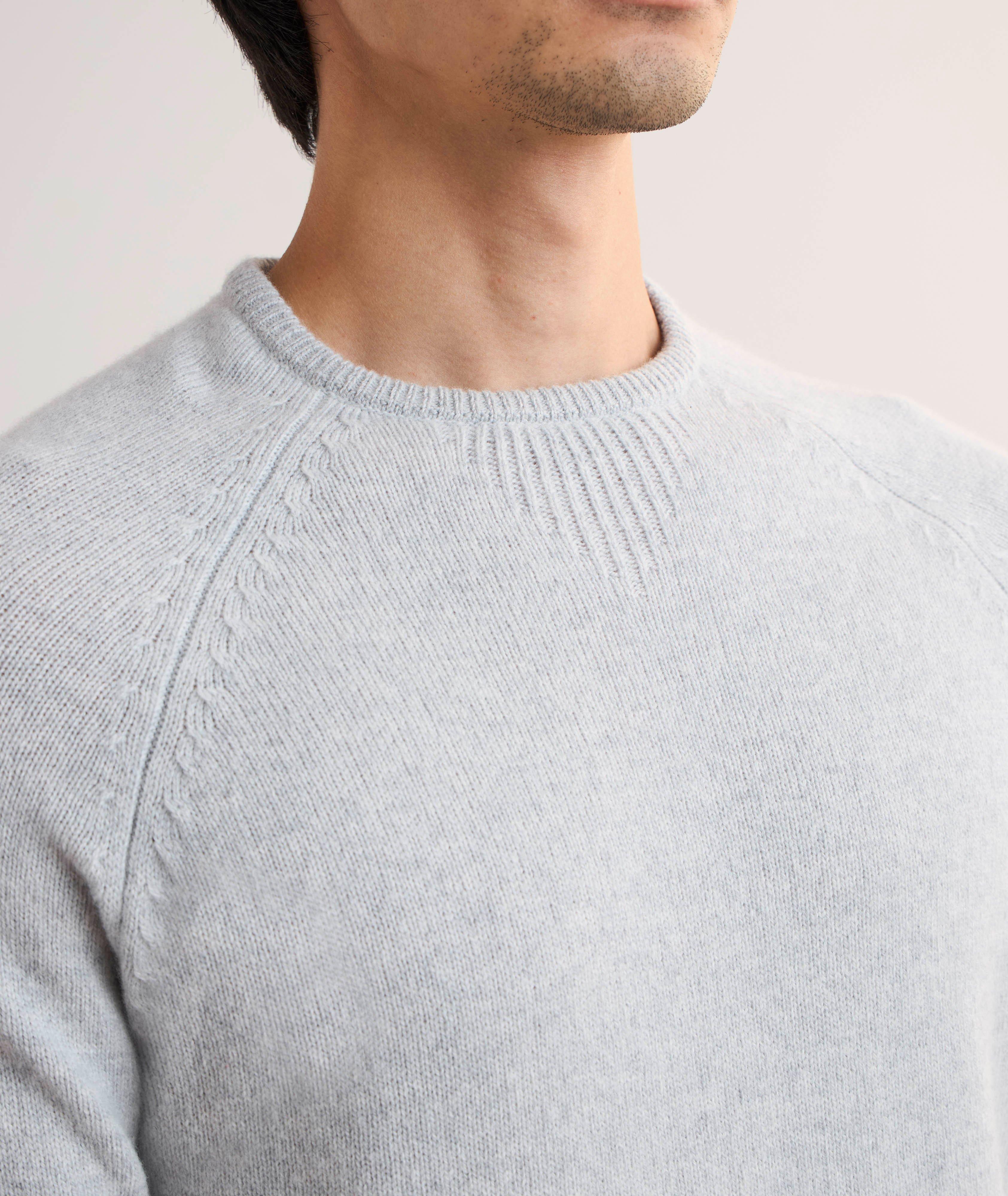 Extrafine Merino Wool Raglan Sweater image 3