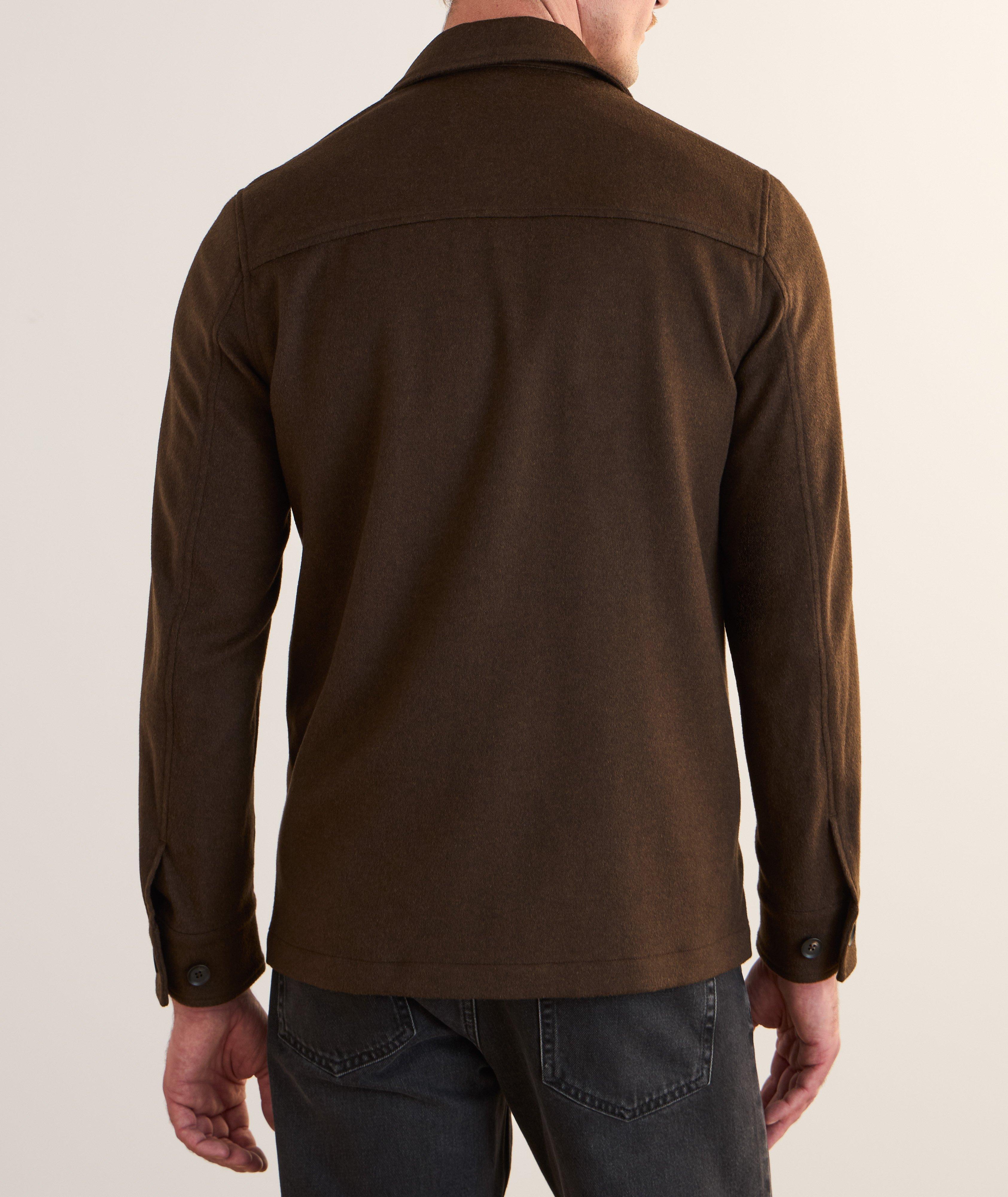 Wool-Silk Shirt Jacket image 2