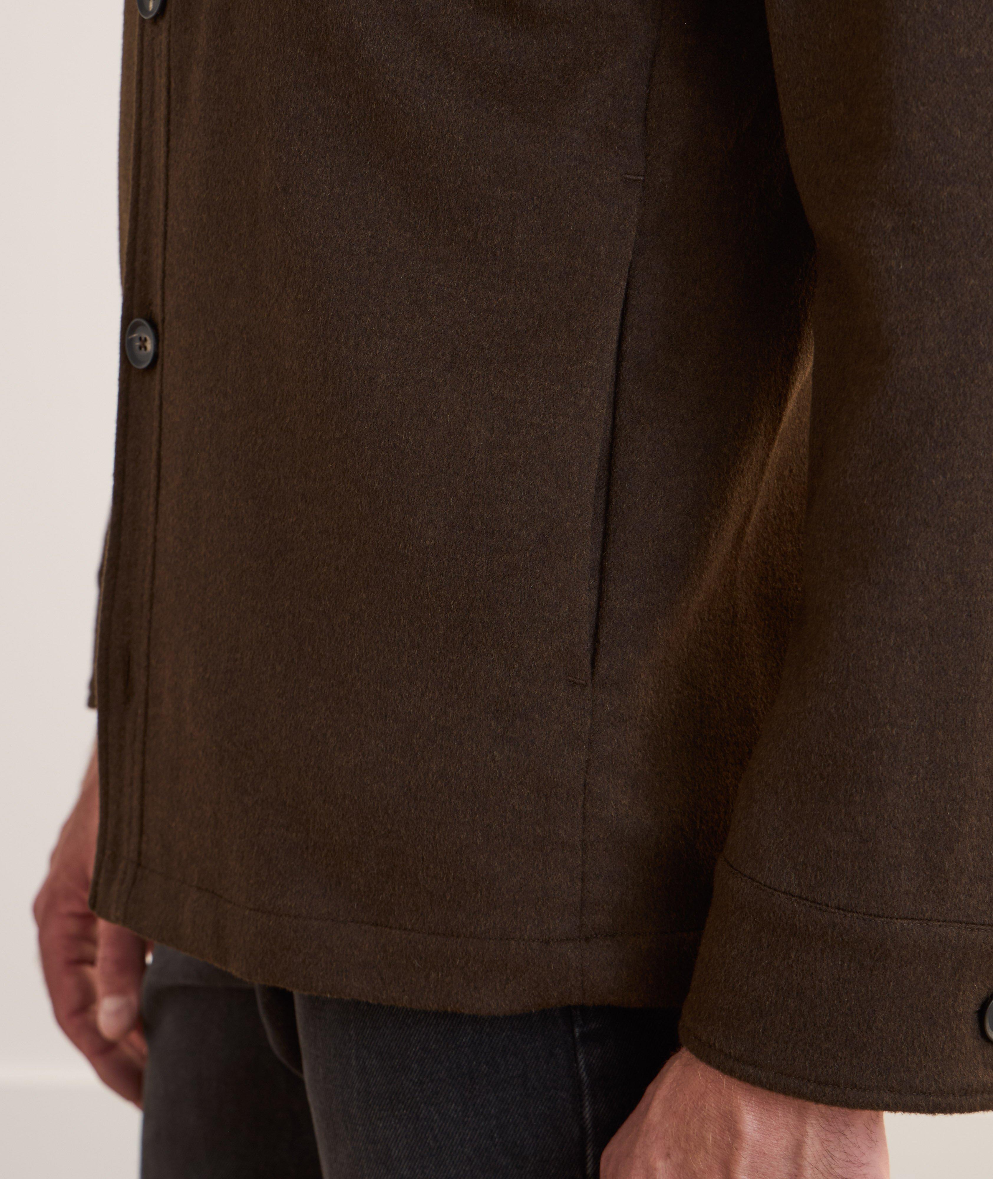 Wool-Silk Shirt Jacket image 3