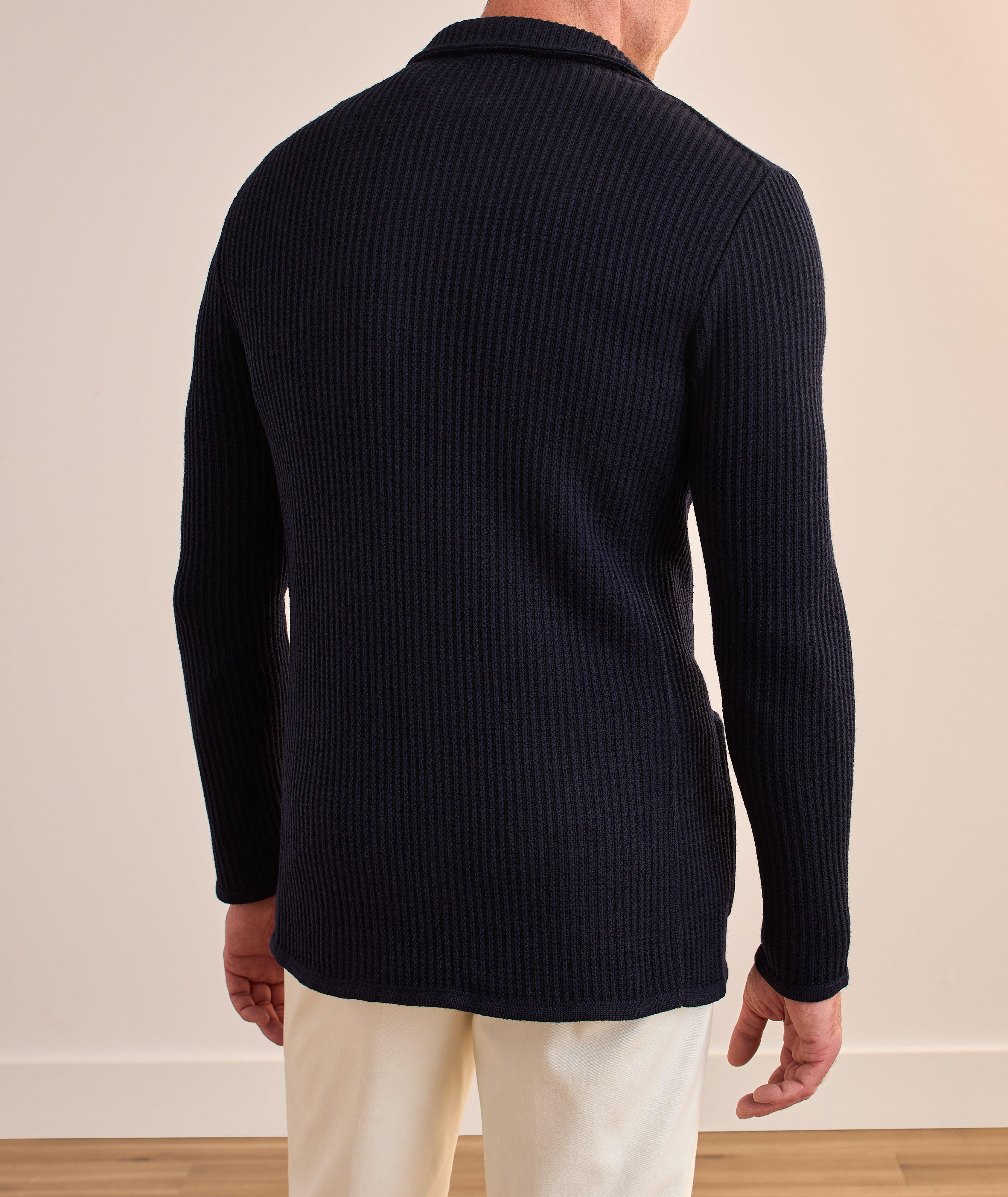 Cardigan extrafine à point de chaînette image 2